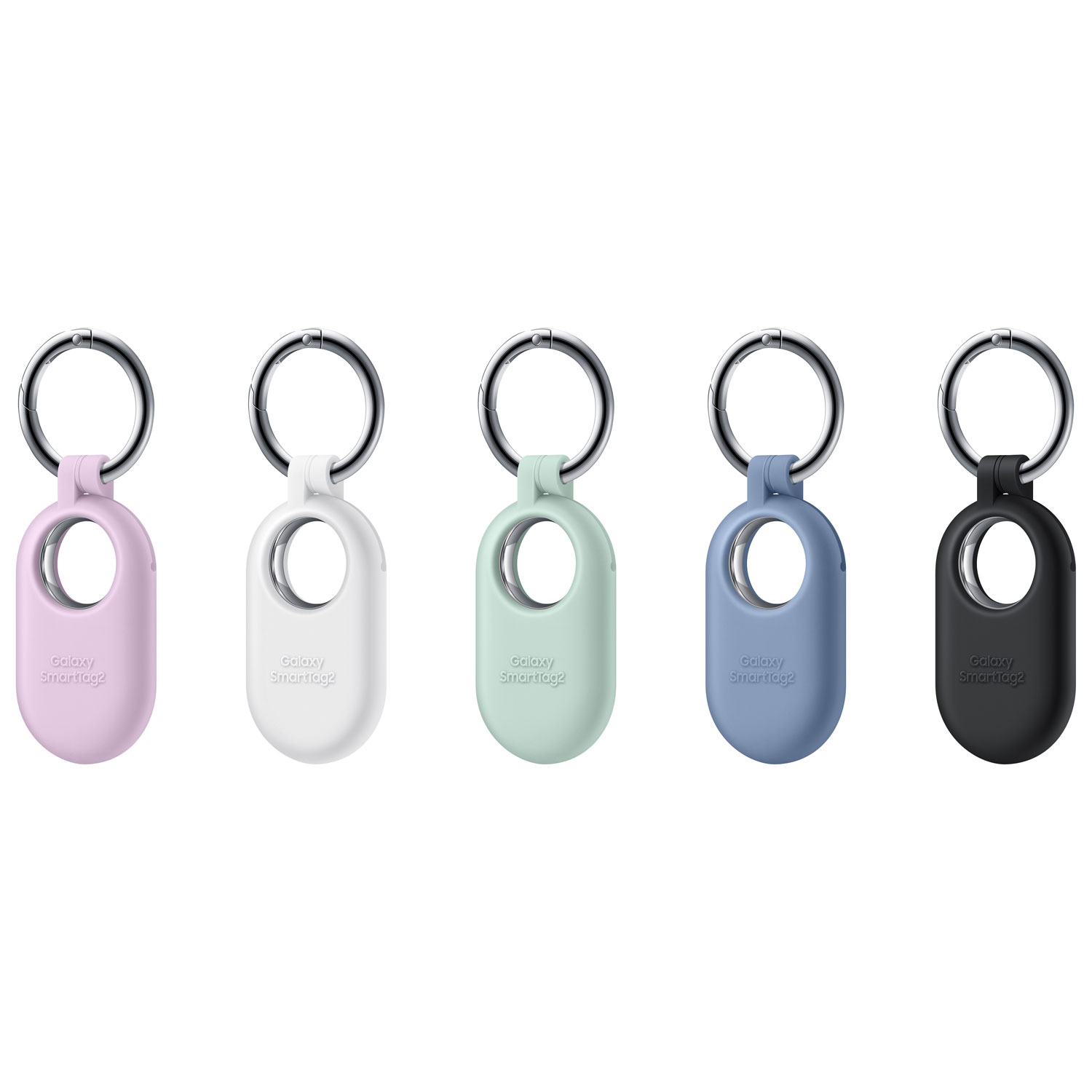 Étui en silicone de Samsung pour SmartTag2 - Noir