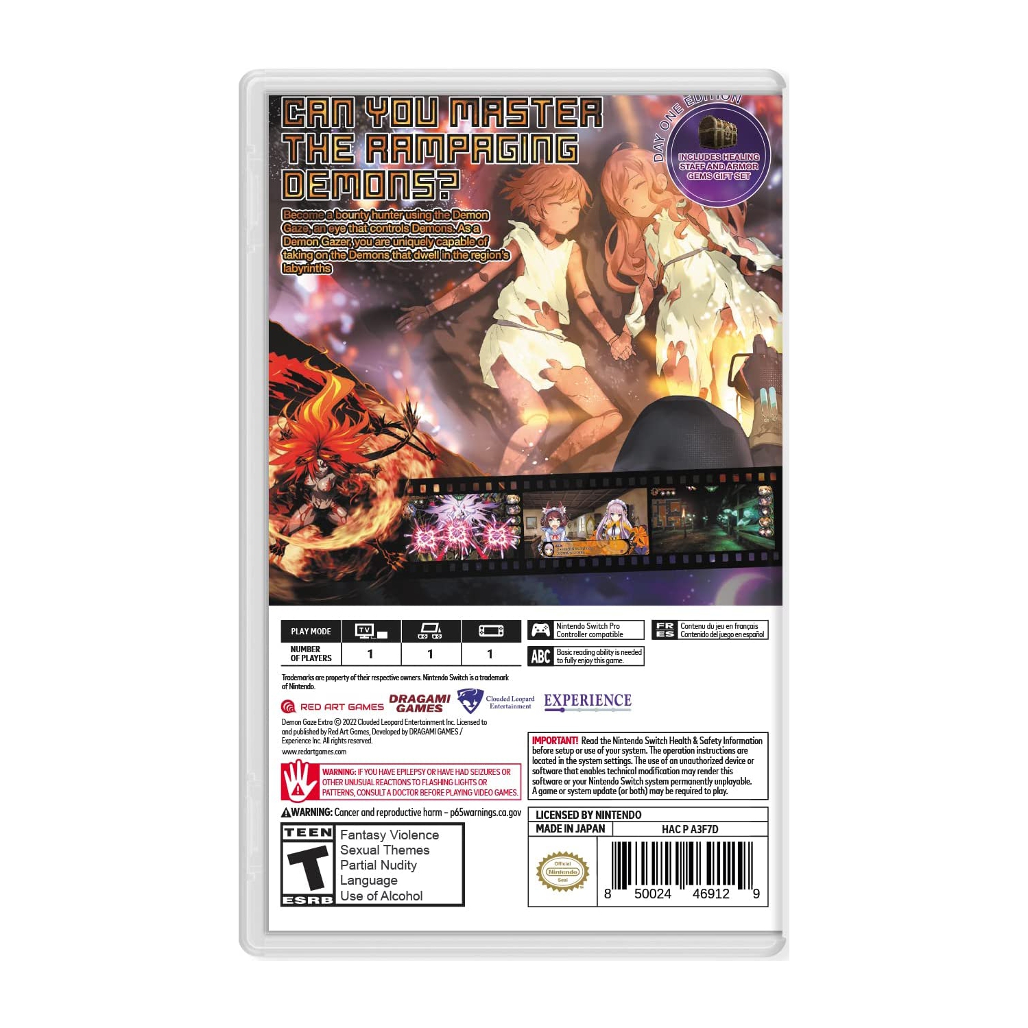 Demon Gaze EXTRA - Day One Edition [Nintendo Switch]