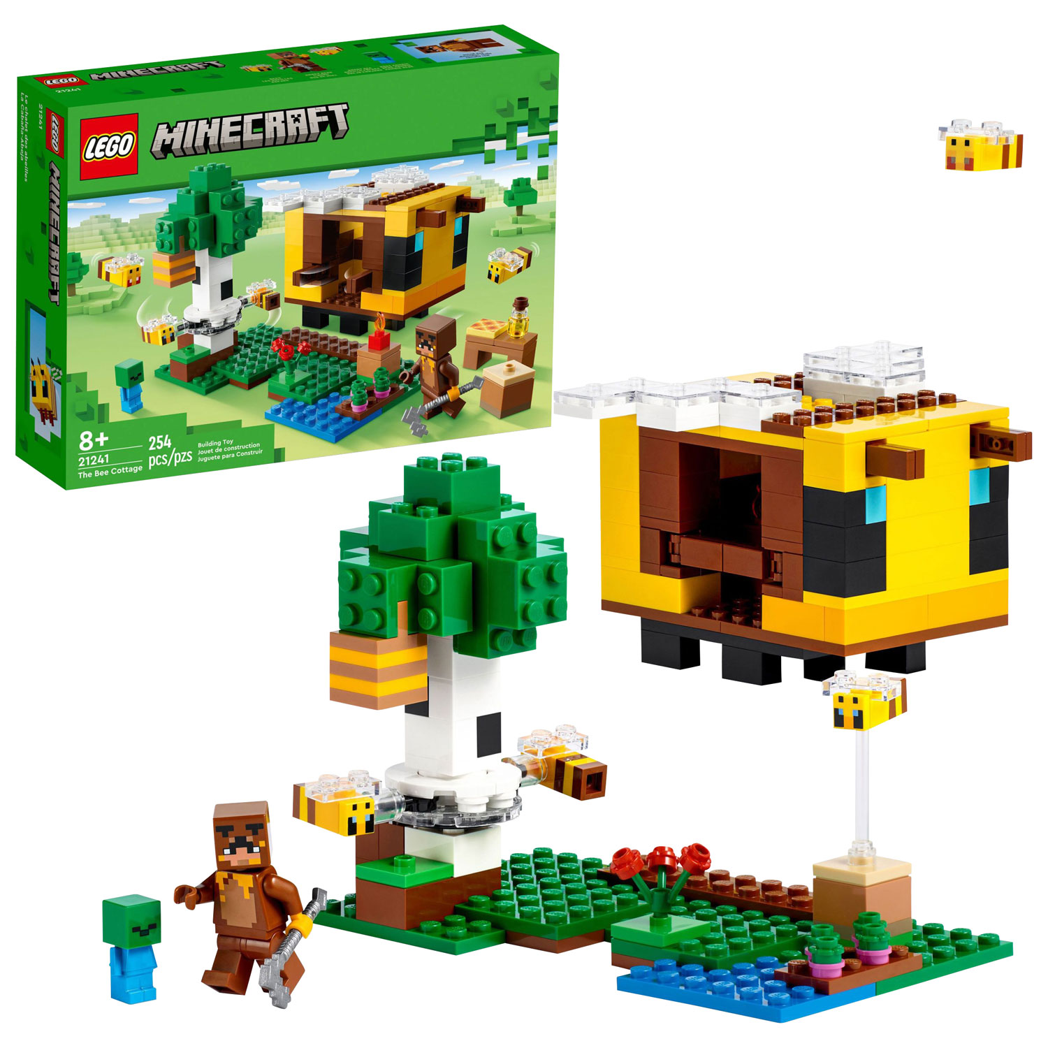 LEGO Minecraft: The Bee Cottage - 254 Pieces (21241)