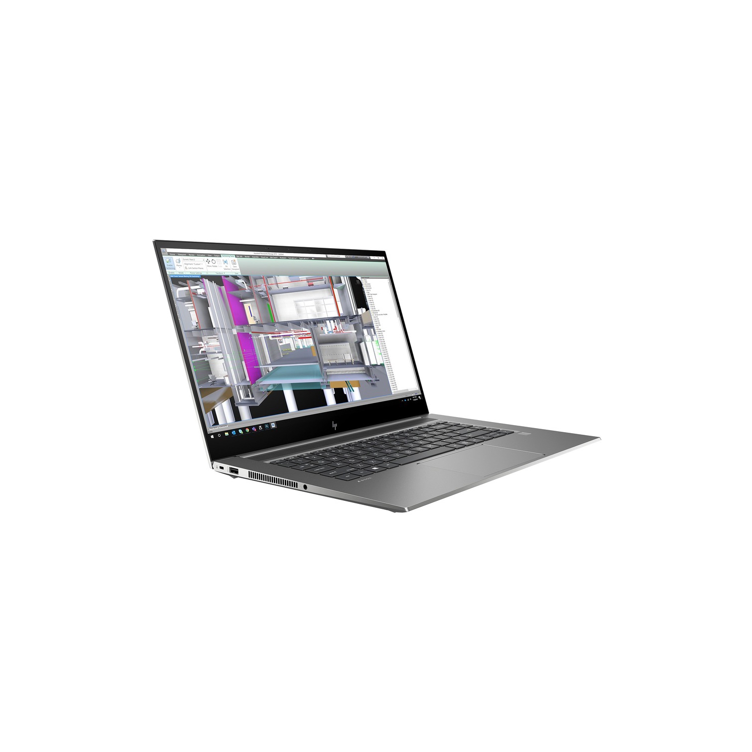 Refurbished (Excellent) - HP ZBook Studio G7 Studio G7 15.6" Mobile Workstation Intel i7-10850H 32 GB DDR4 512 GB M.2 Quadro T1000 with Max-Q Design Windows 11 Pro 64-Bit