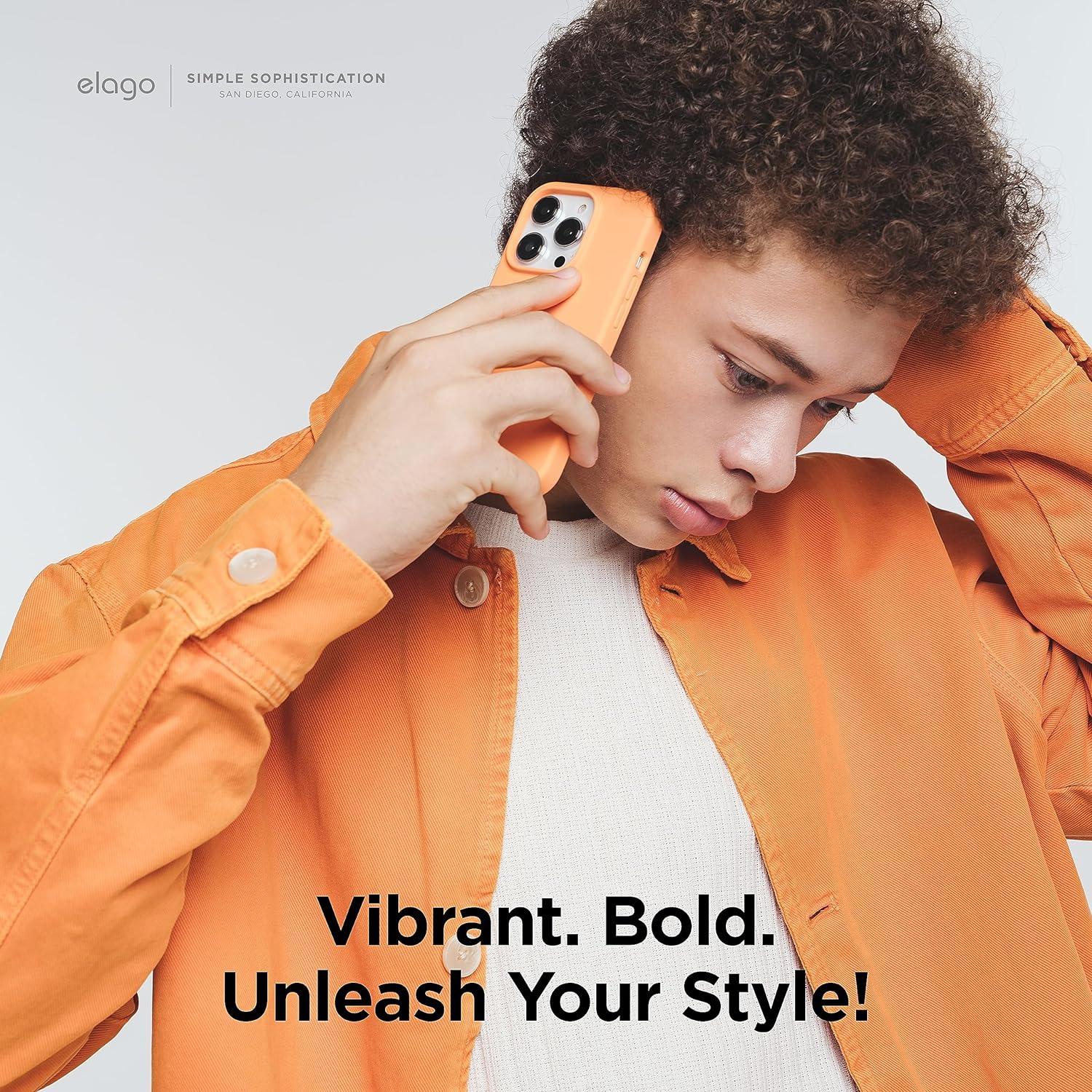 elago Compatible with iPhone 15 Pro Case, Liquid Silicone Case, Full Body Protective Cover, Shockproof, Slim Phone Case, Anti-Scratch Soft Microfiber