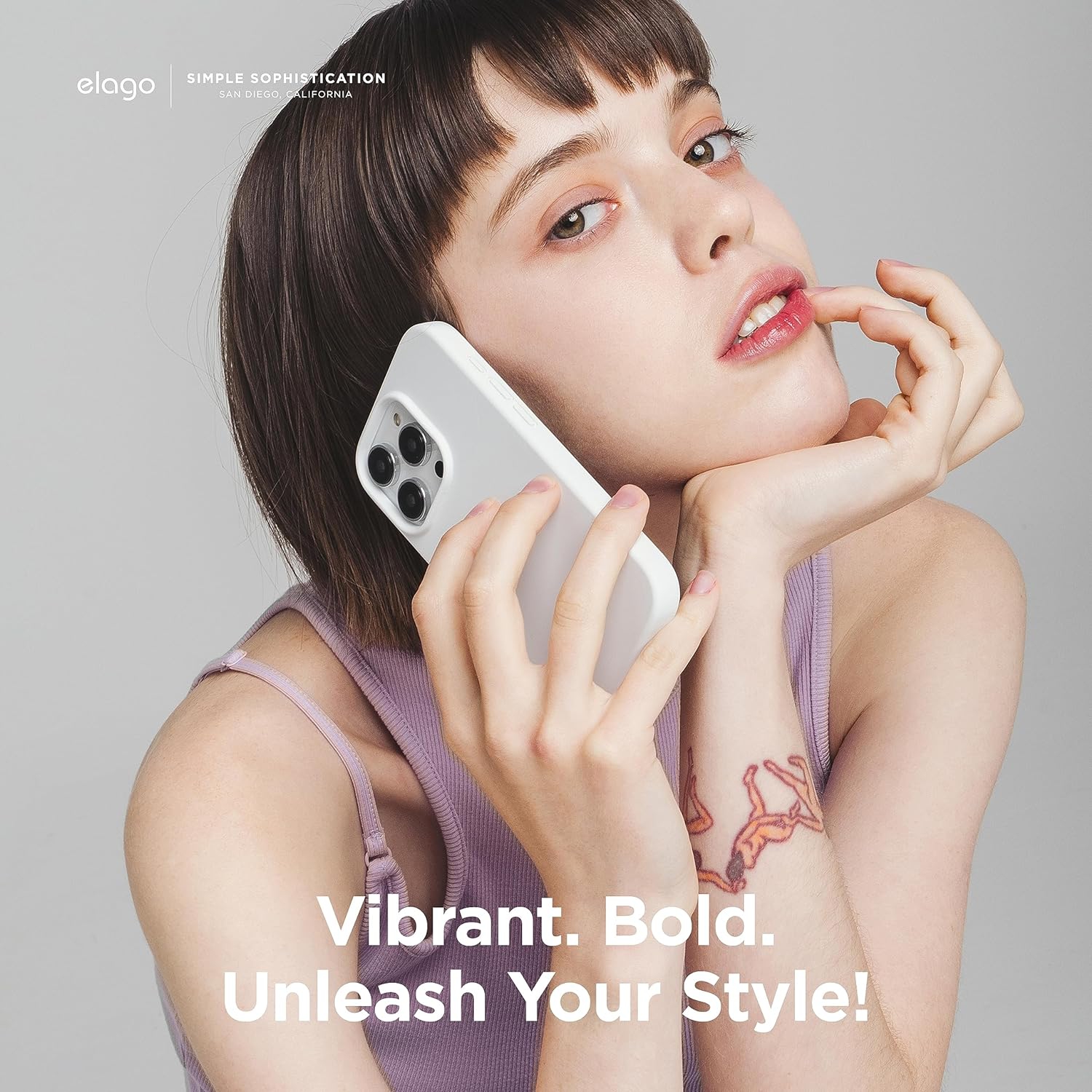 elago Compatible with iPhone 15 Case, Liquid Silicone Case, Full Body Protective Cover, Shockproof, Slim Phone Case, Anti-Scratch Soft Microfiber