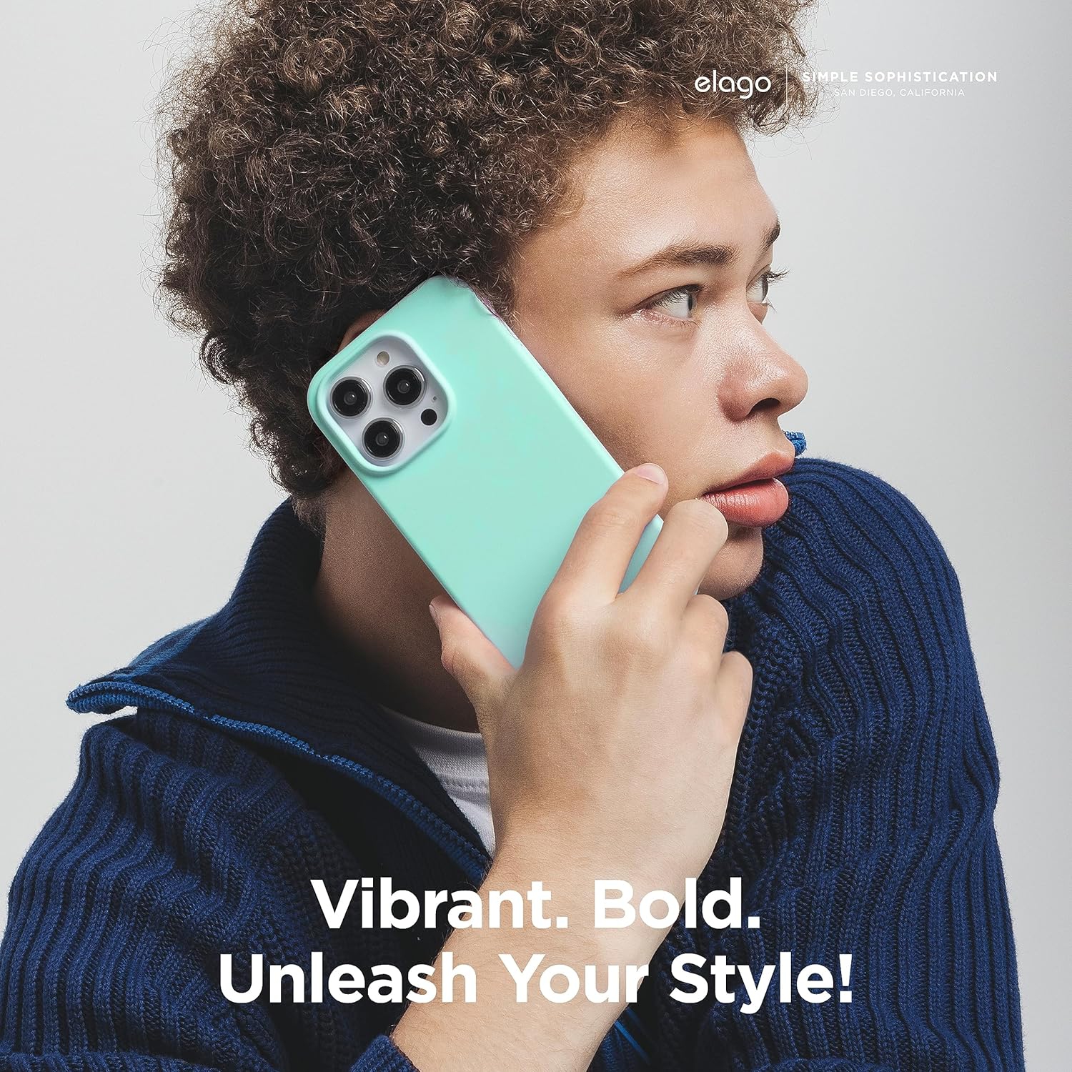 Elago compatible avec l'étui iPhone 15, l'étui en silicone liquide, l'étui protecteur intégral, antichoc, l'étui mince pour téléphone, la doublure