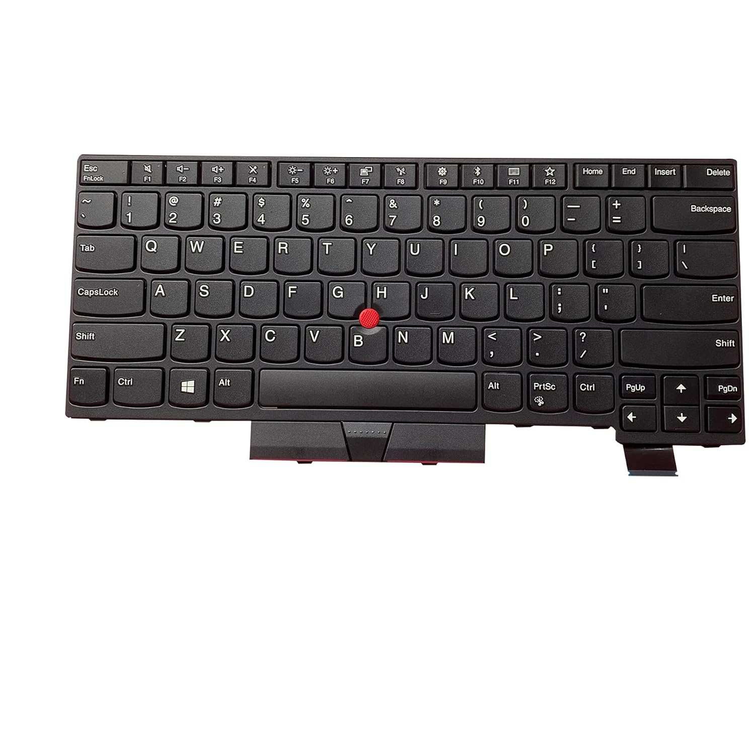 Lenovo IBM Thinkpad T470 Non-Backlit Replacement Keyboard - Compatible with Multiple Models