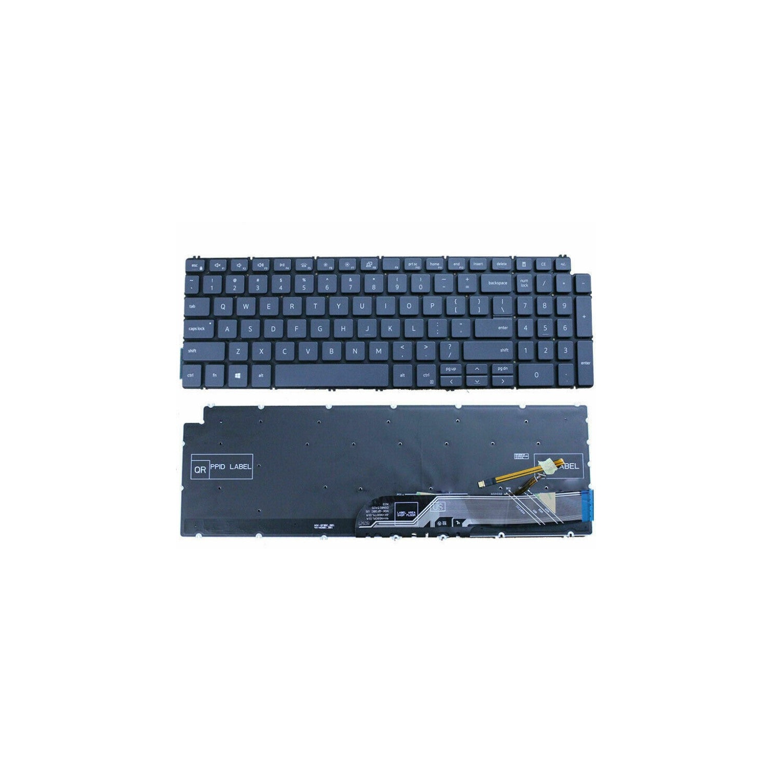 New Dell Inspiron 15 5501 5502 5508 5509 Black Backlit US English Keyboard