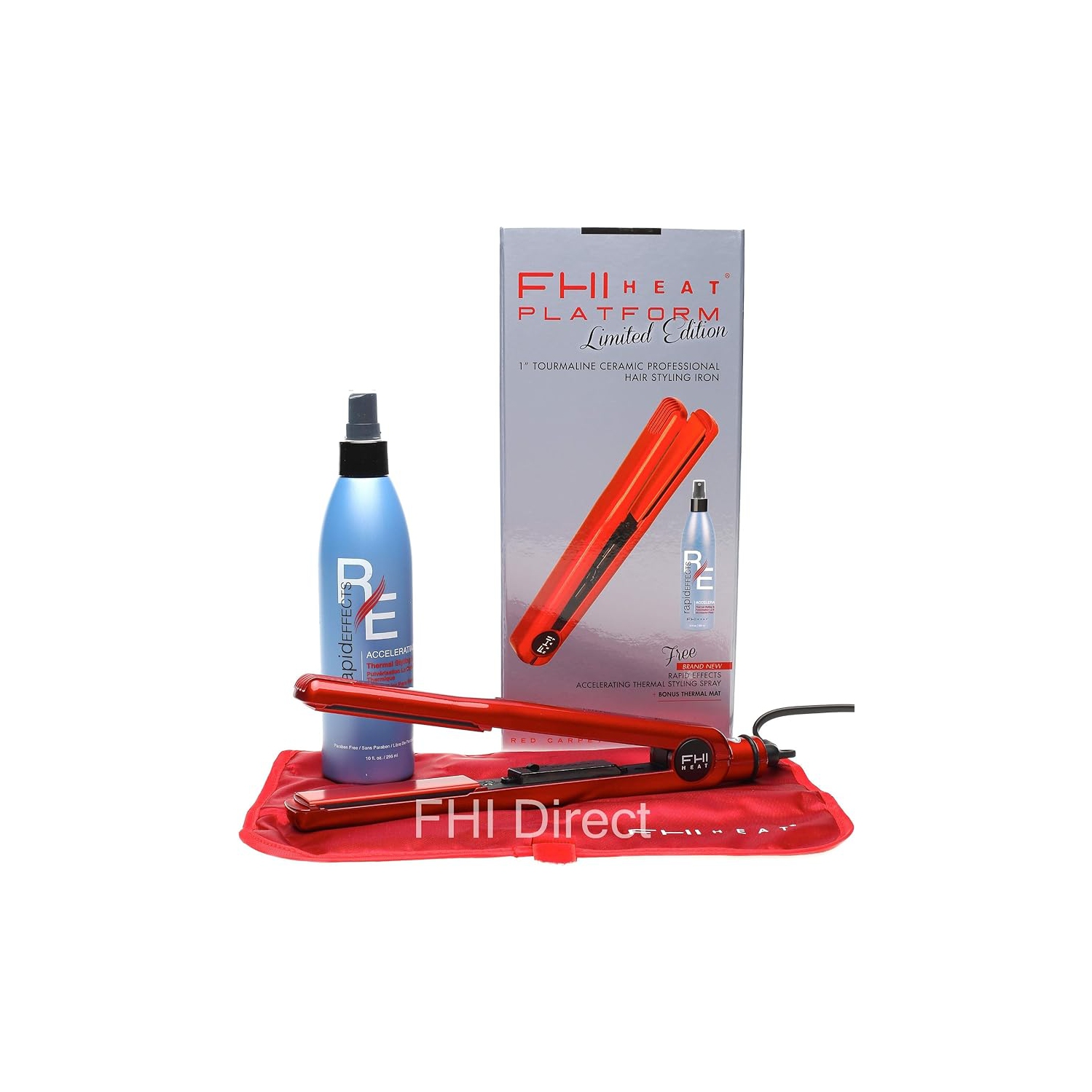 Fer plat à lisser à plate en céramique et tourmaline FHI Heat Platform Pro, 1 po