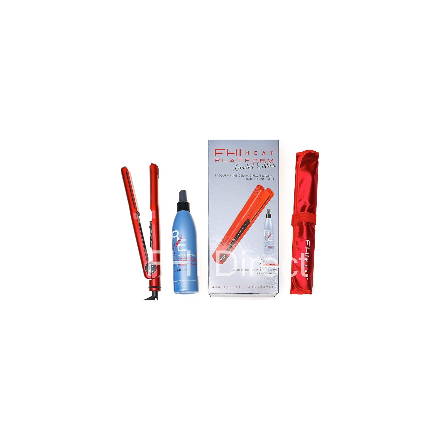 Fer plat à lisser à plate en céramique et tourmaline FHI Heat Platform Pro, 1 po