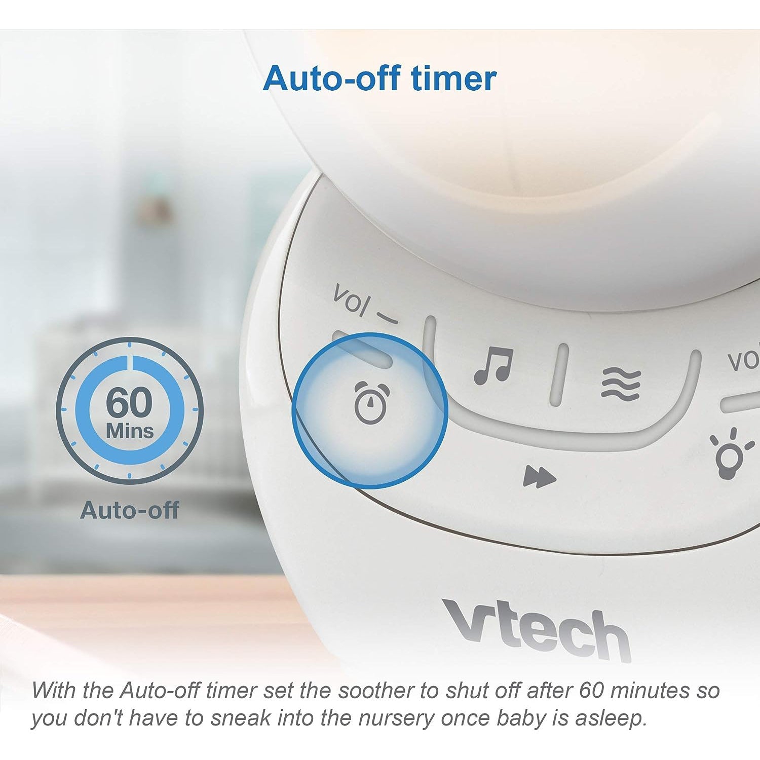 Système sonore apaisant portatif Myla the Monkey de VTech pour bébé, berceuse et veilleuse