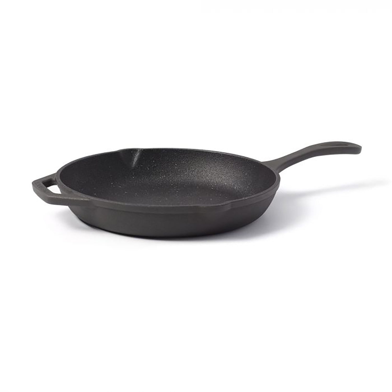 Starfrit - The Rock Cast Steel Frying Pan, 10" Diameter, Non-Stick Surface, Black