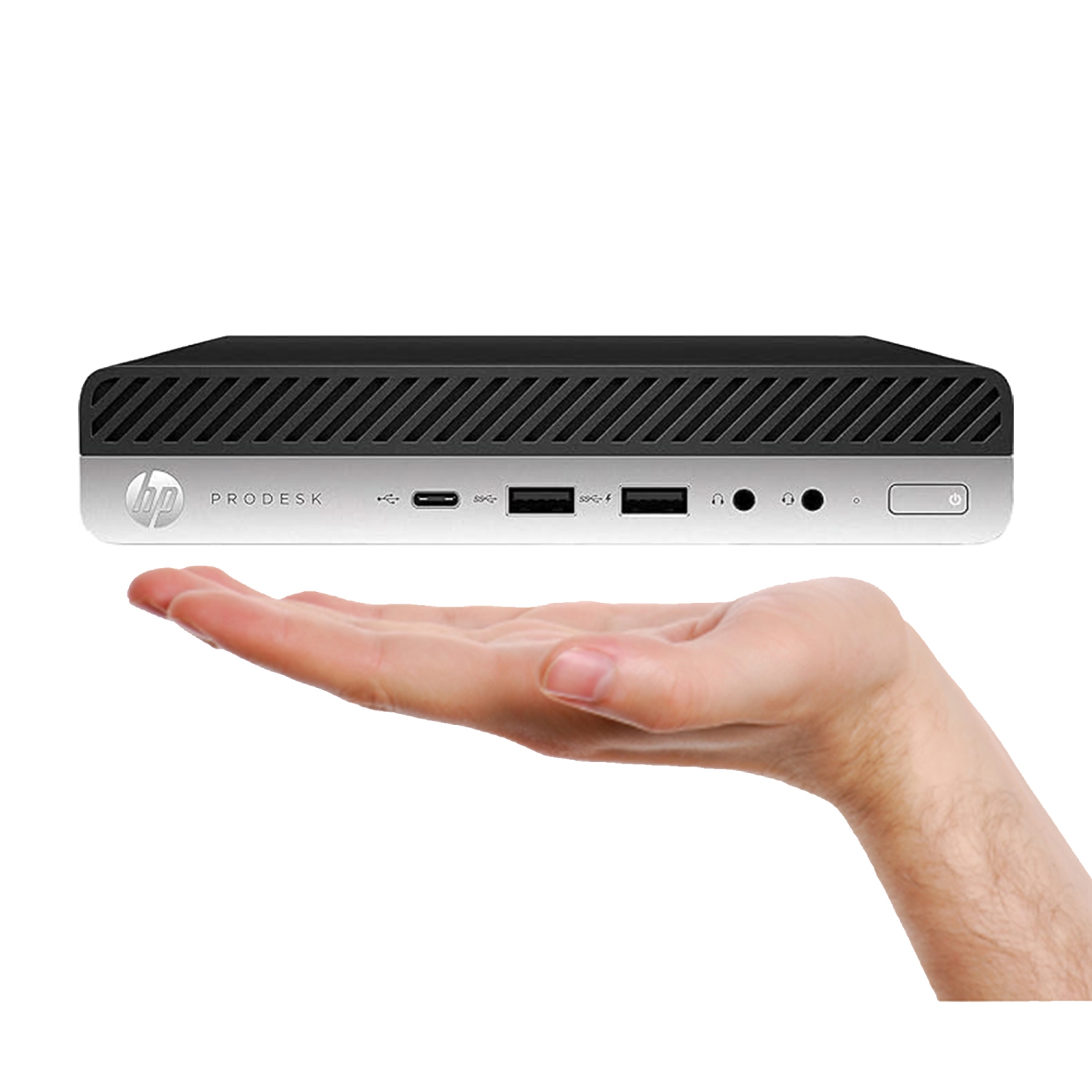 Remis à neuf – ordinateur de bureau ProDesk 600 G4 Tiny de HP, Windows 11 Pro, processeur Core i5-8500T 8th génération d'Intel, disque SSD 2&nbsp;To,