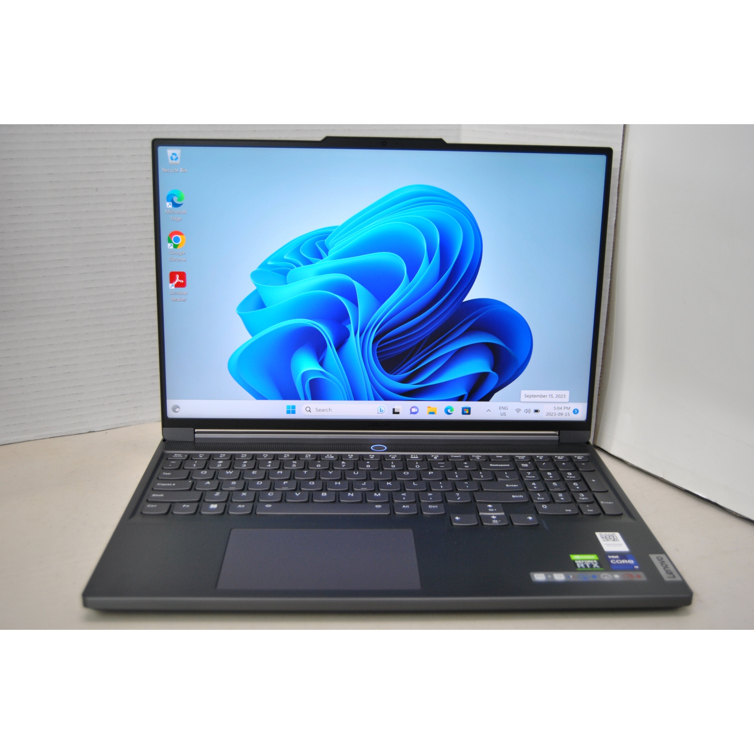 Refurbished (Good) Lenovo Legion Slim 7 16IRH8 Gaming Laptop Core i9-13900H, 16" WQXGA, 2.6GHz 32GB RAM 1TB SSD, RTX 4070