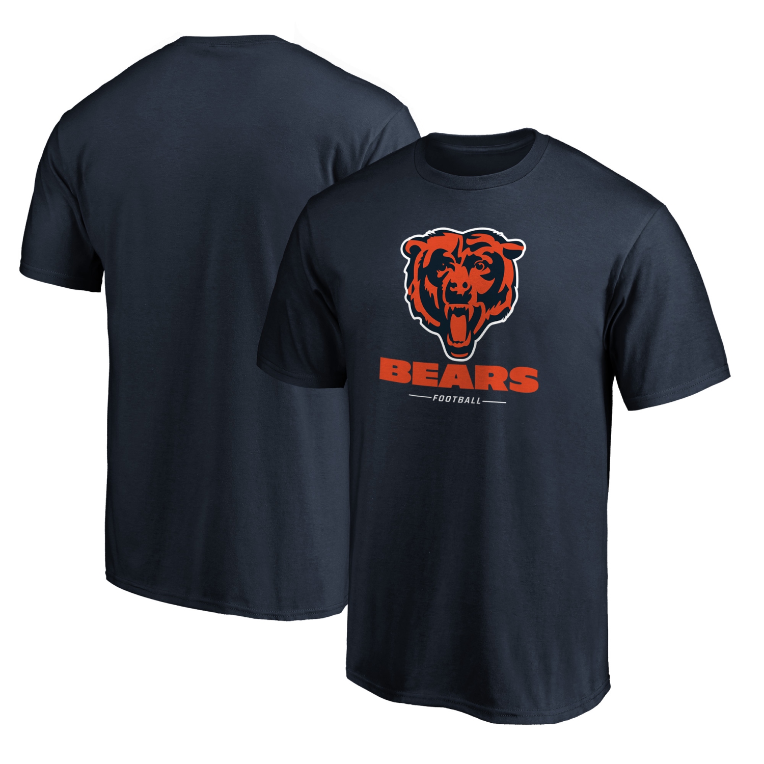 Men's Chicago Bears Team Lockup Logo T-Shirt