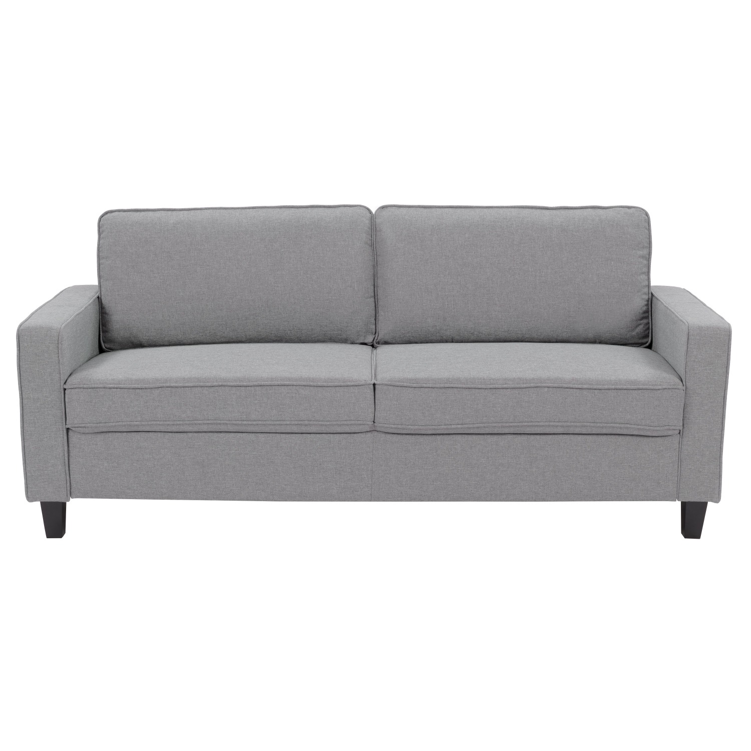 CorLiving Georgia Light Grey Fabric Three Seater Sofa