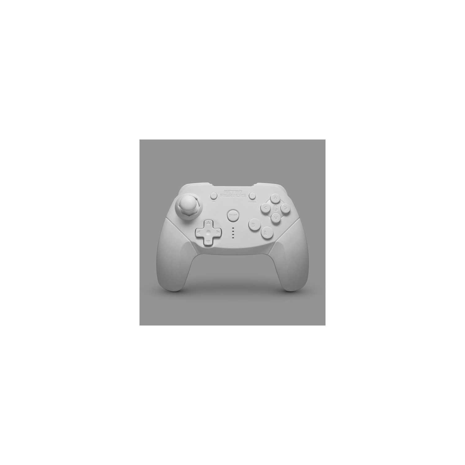 White Brawler64 Bluetooth NSO Edition Wireless Controller for N64 & Switch