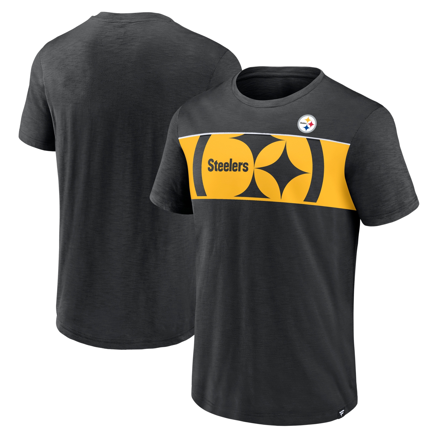 Men's Pittsburgh Steelers NFL Ultra Crop Crewneck Short Sleeve T-Shirt