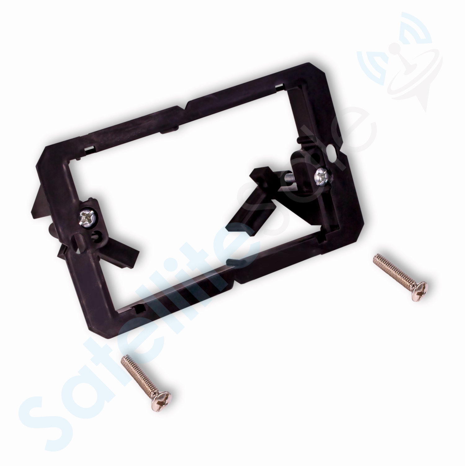 SatelliteSale Universal Low Voltage Wall Plate Mounting Bracket with Screws Included