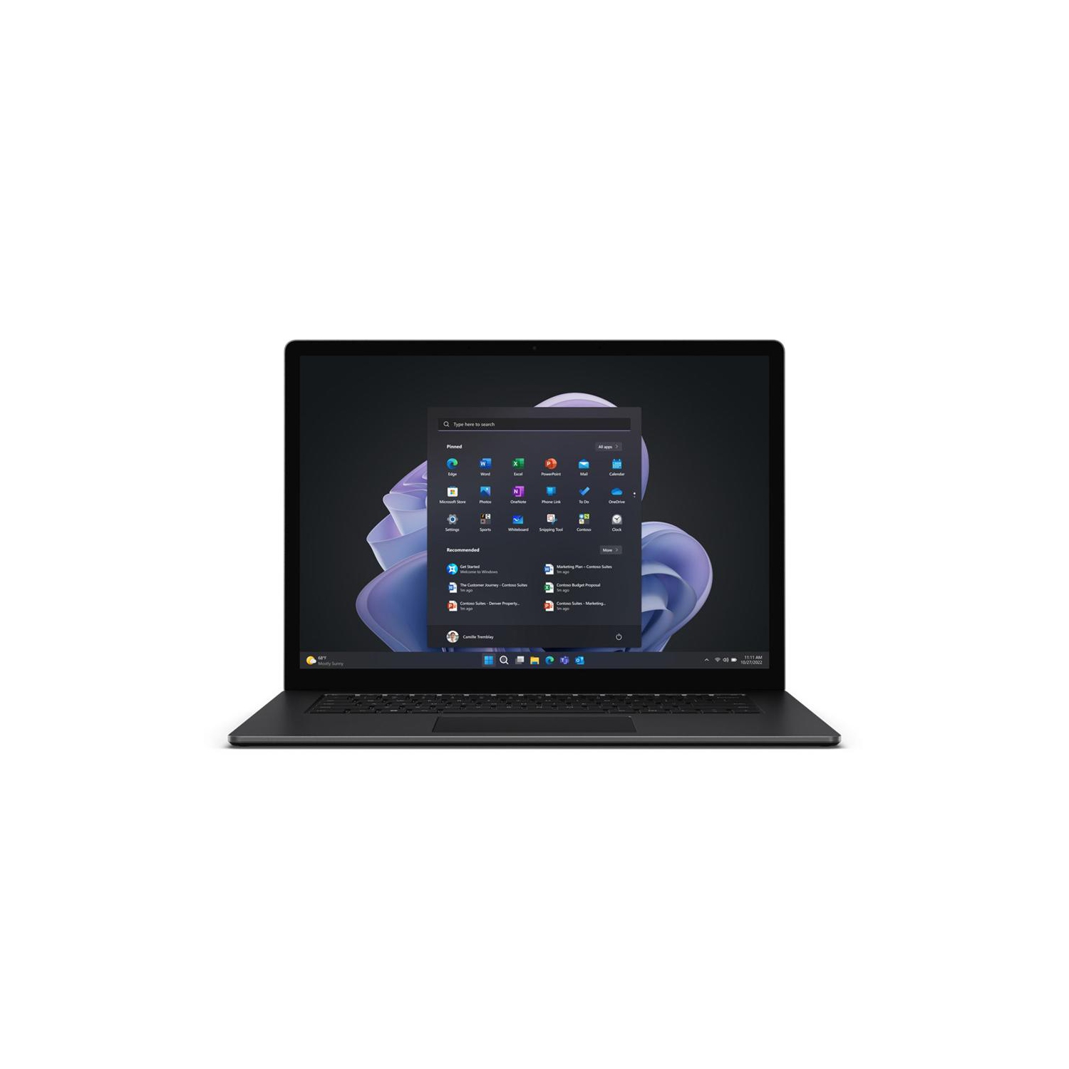 Microsoft Surface 5 13.5" Business Laptop-Matte Black(Intel Core i7 1265U / 512 GB SSD / 16 GB RAM / Windows 11)-(RBH-00027)