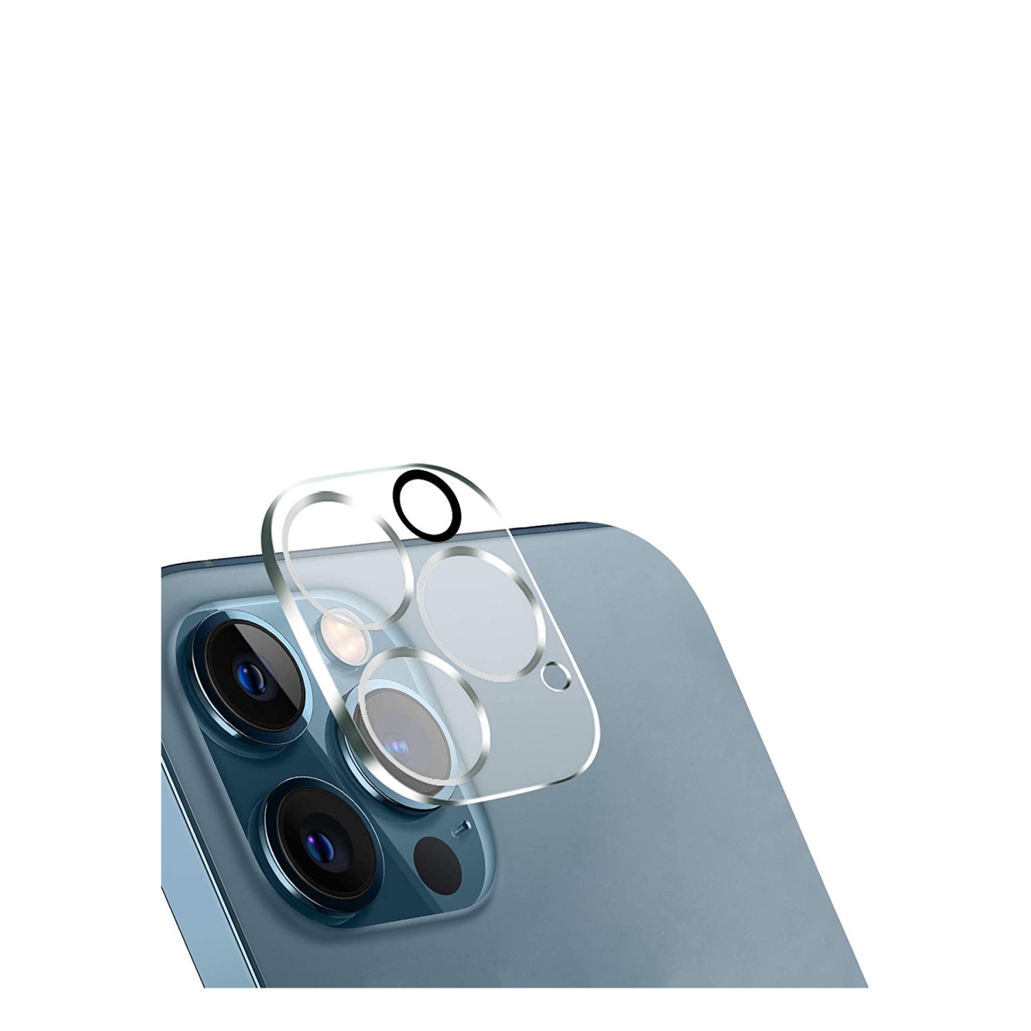 Rear Camera Lens Tempered Glass Apple iPhone 12 Pro Max - Clear