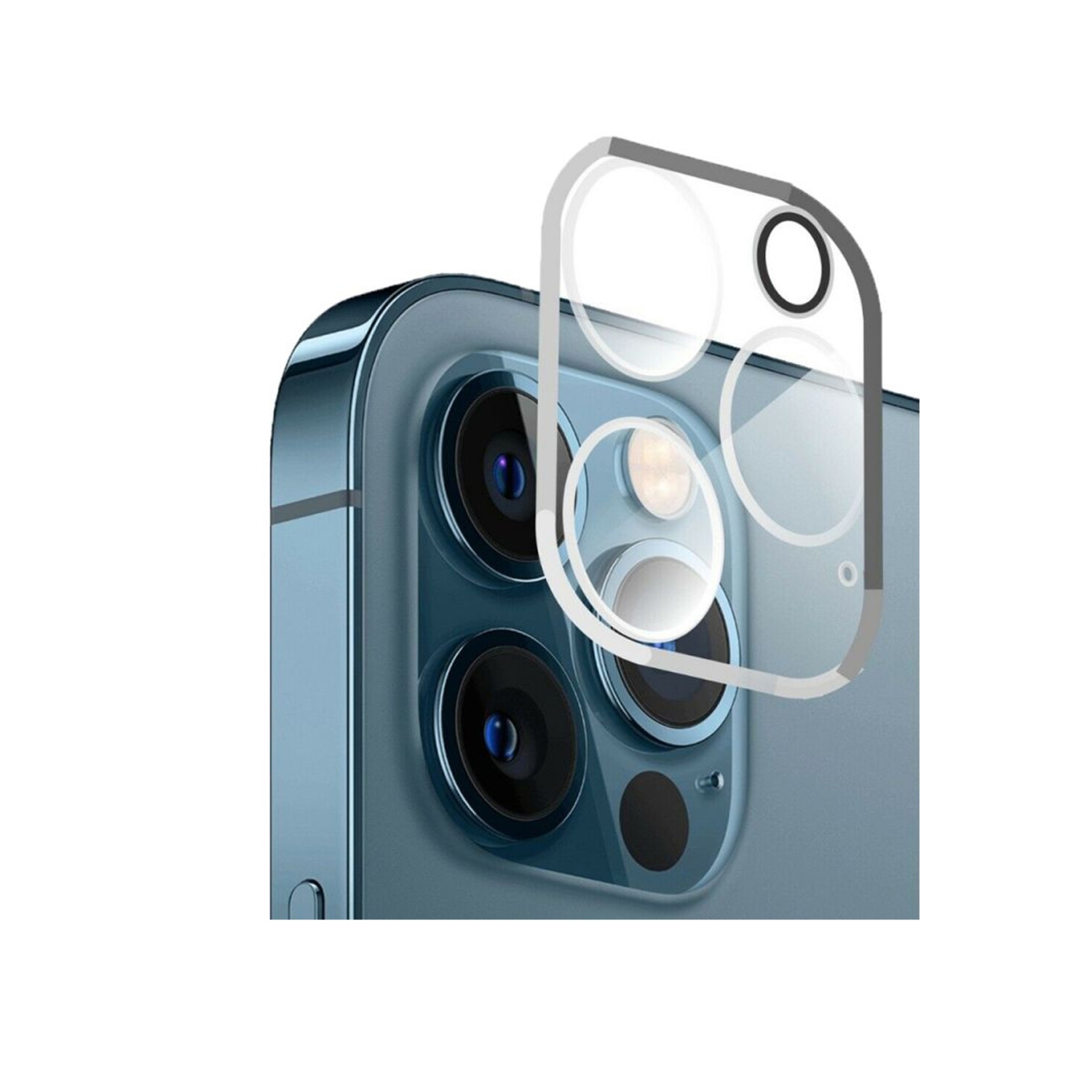 Rear Camera Lens Tempered Glass Compatible With Apple iPhone 14 Pro / 14 Pro Max