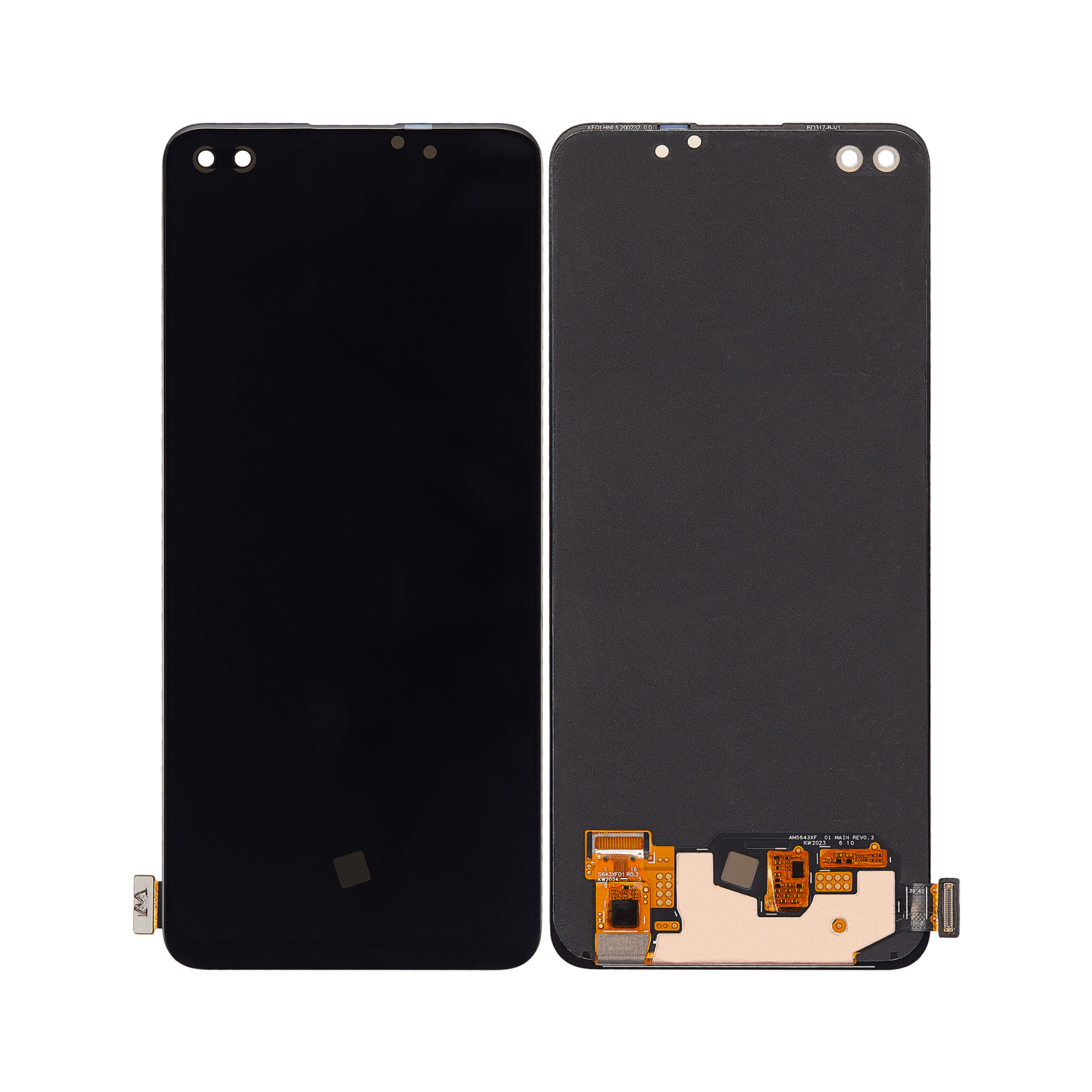 Replacement OLED Assembly Without Frame Compatible With OPPO F17 Pro/Reno 4/Reno 4 Lite/Reno 4F/A93(Refurb)All Colors