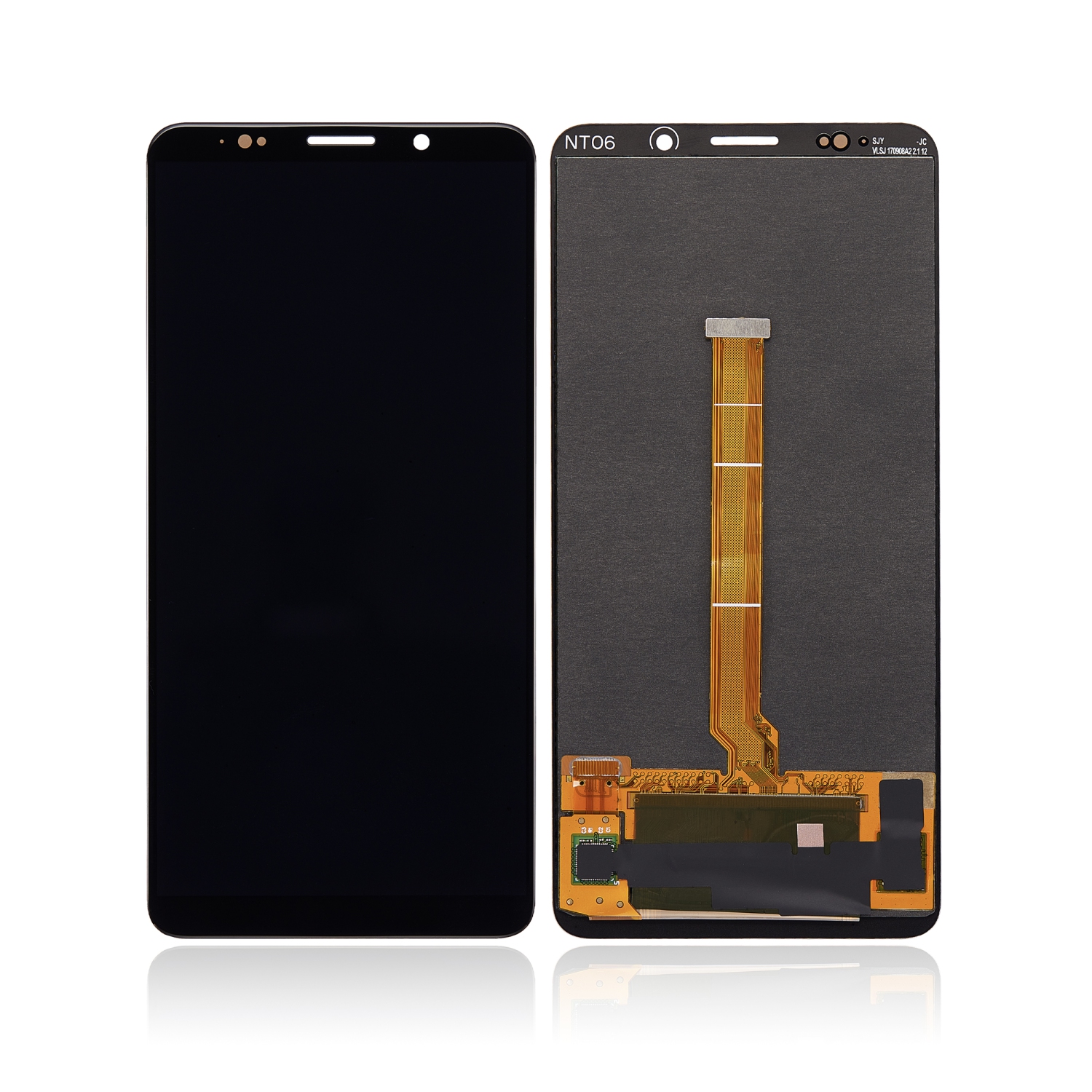 Replacement OLED Assembly Without Frame Compatible With Huawei Mate 10 Pro (Aftermarket Plus) (Titanium Gray)