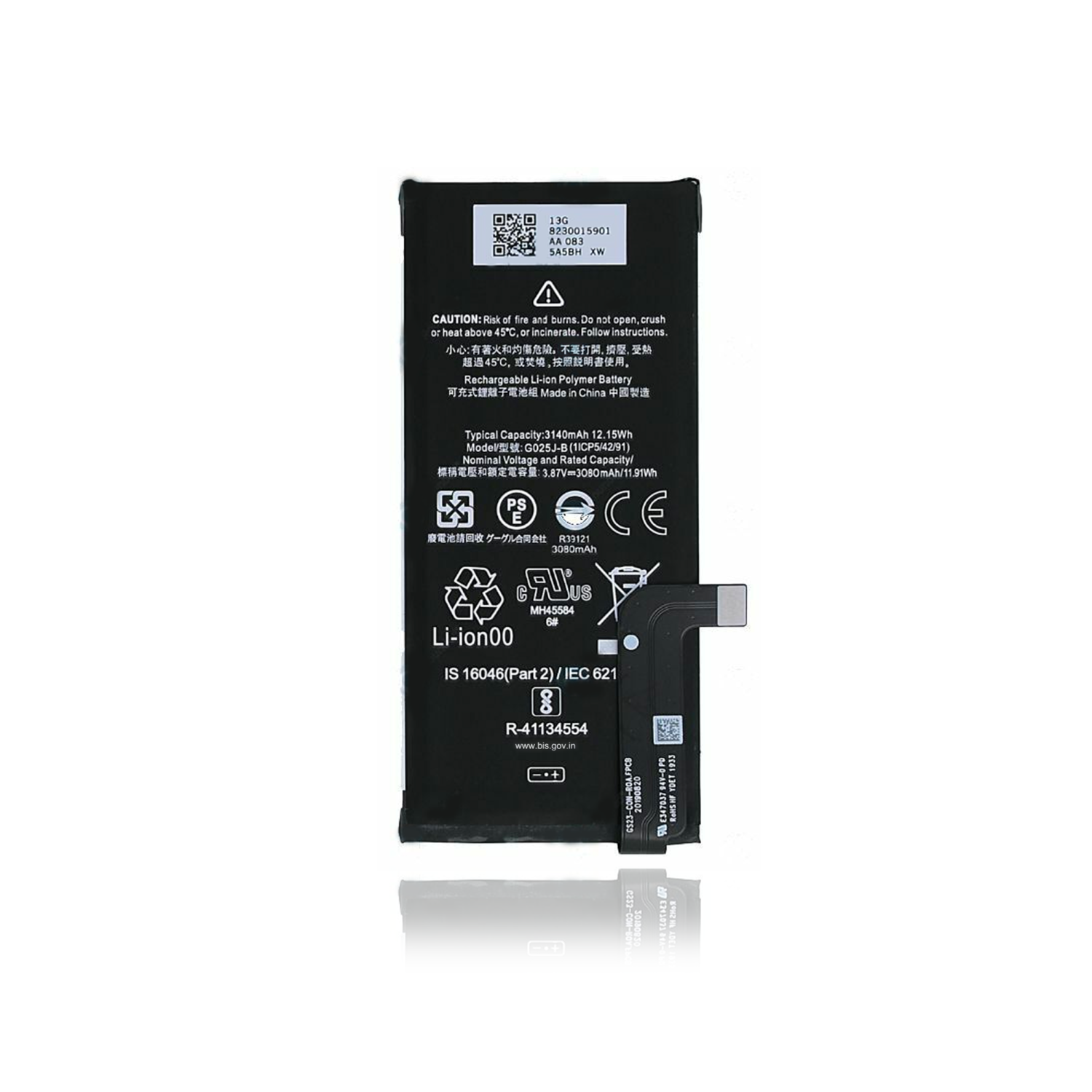 Replacement Battery Compatible With Google Pixel 4a