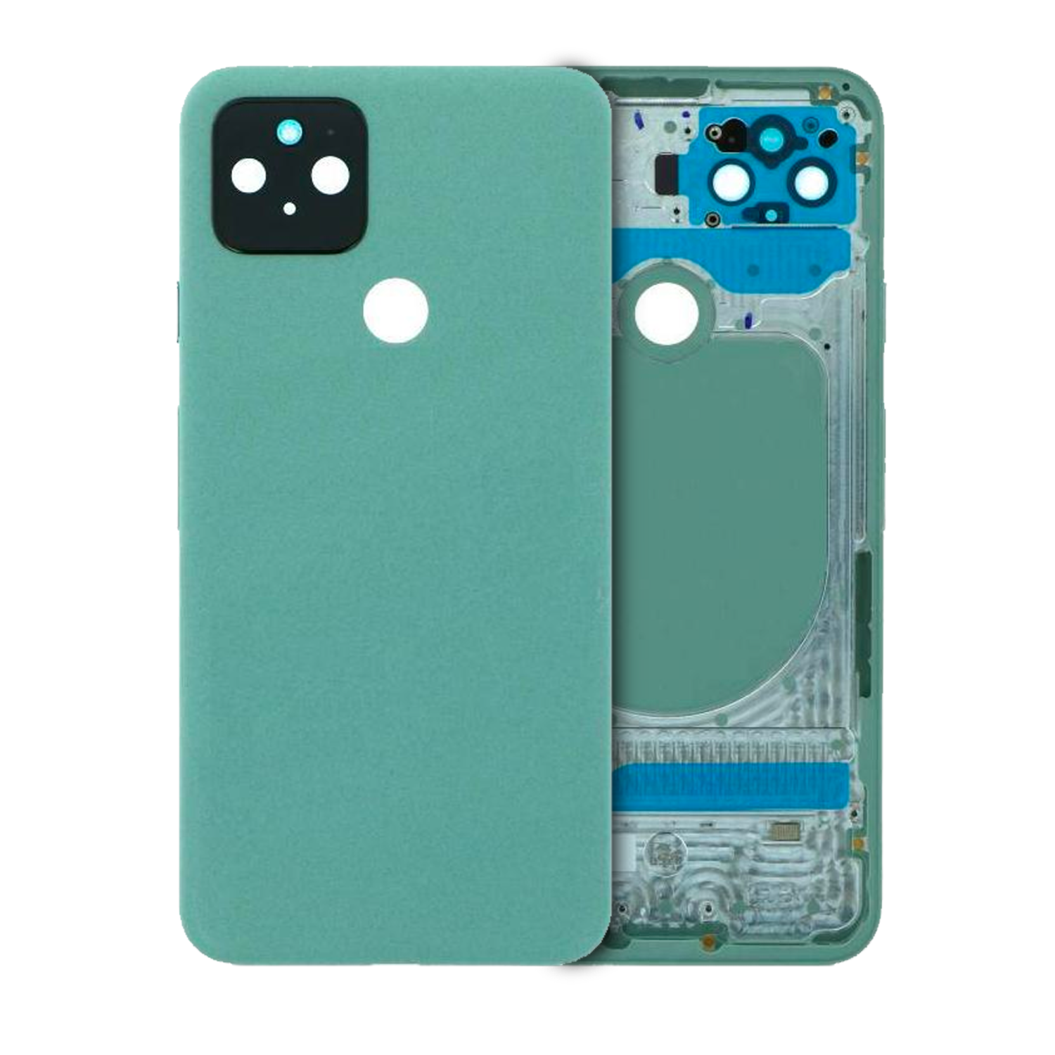 Replacement Housing Assembly Compatible With Google Pixel 5 (Genuine OEM) (US / JP) (Green) (Genuine OEM)