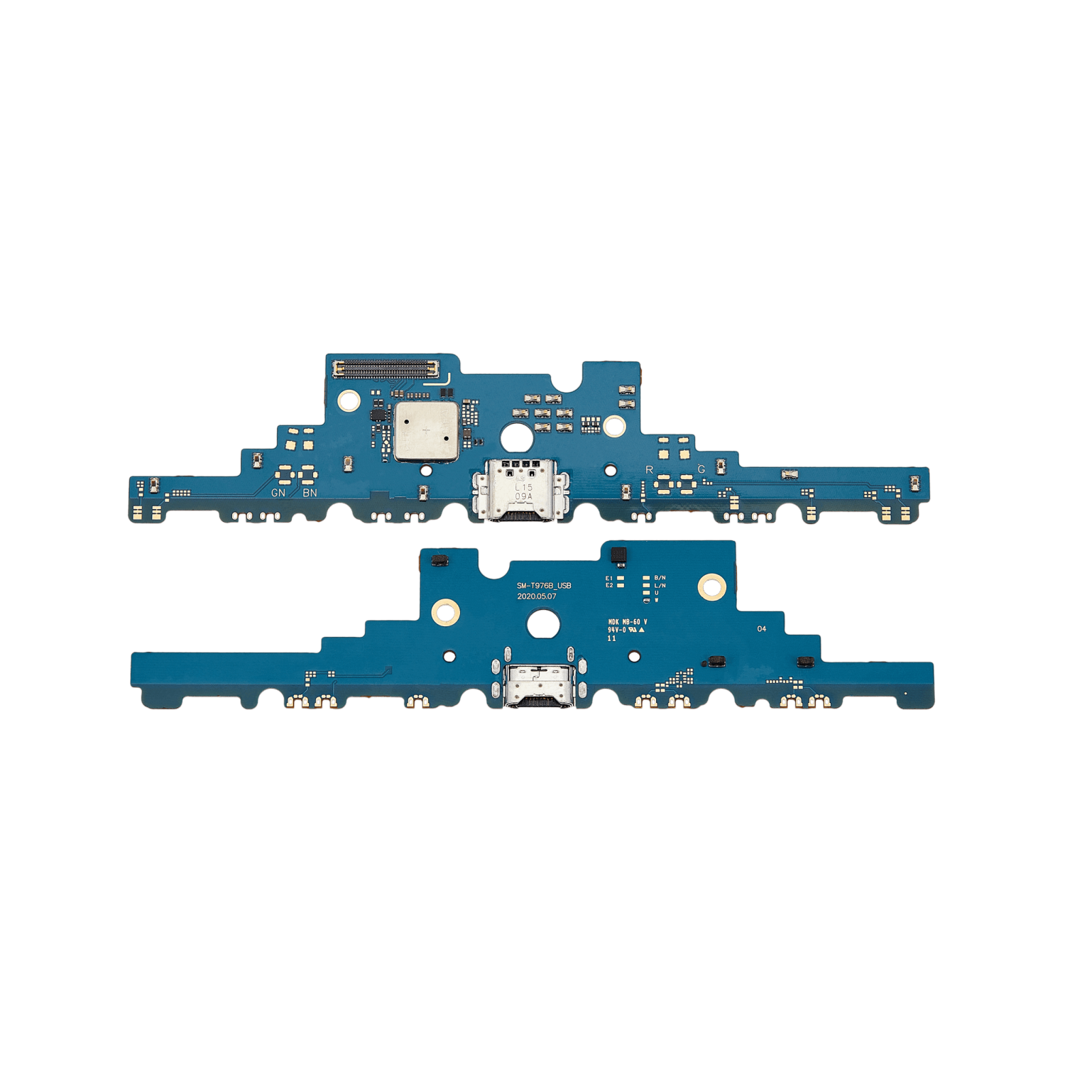Carte de port de chargement de rechange compatible avec la Galaxy Tab S7 plus de 12,4 po de Samsung (T970/T975/T976) (version LTE)