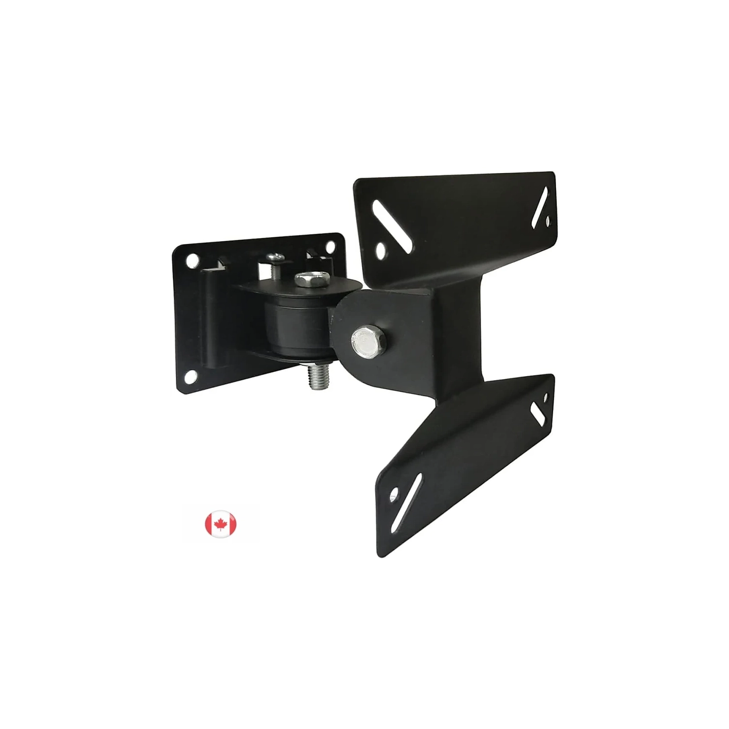 Support mural pour petit moniteur de téléviseur - inclinable et pivotant, convient aux écrans ACL à écran plat à DEL de 14-24 po