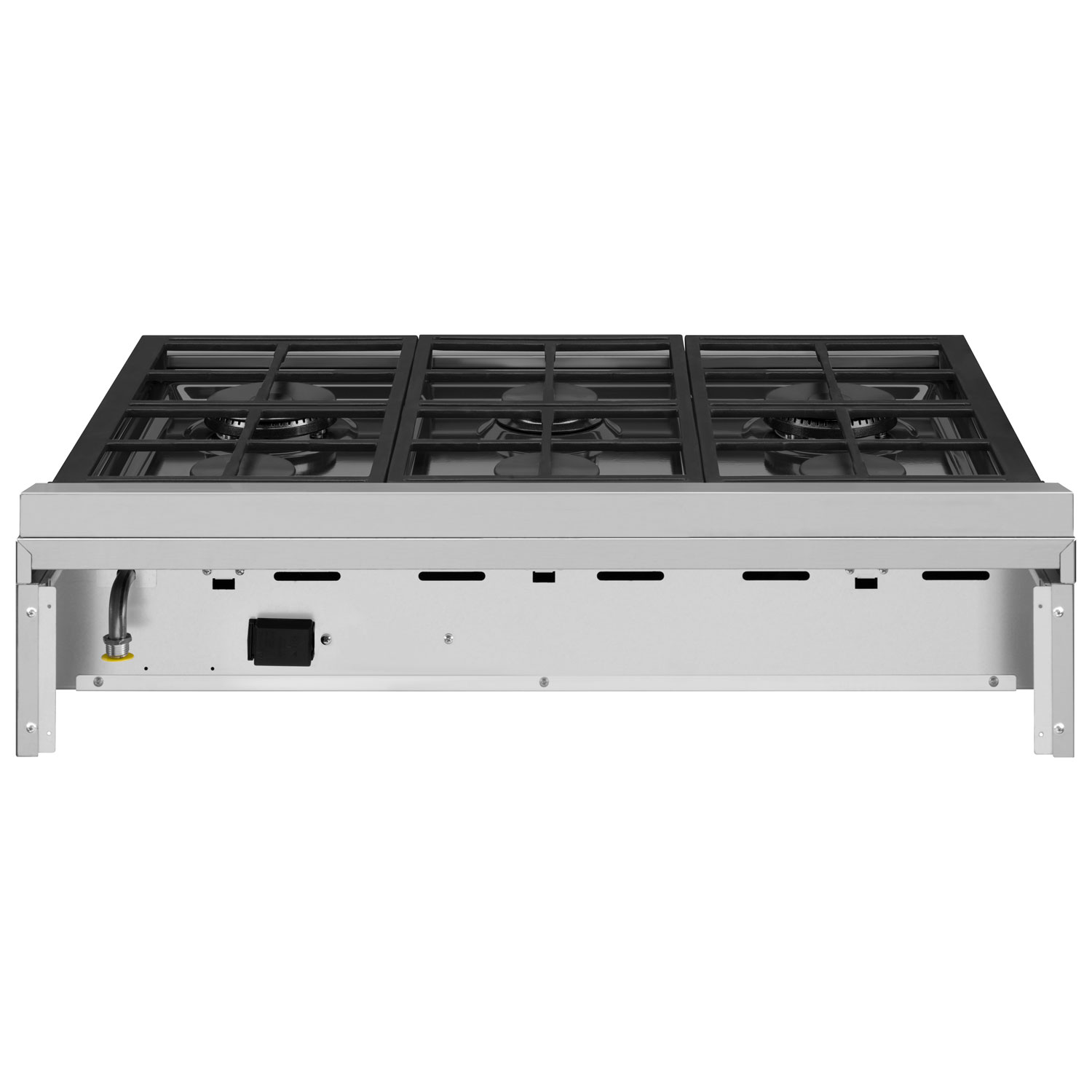 Smeg Professional 36" 6-Burner Gas Cooktop - Stainless Steel