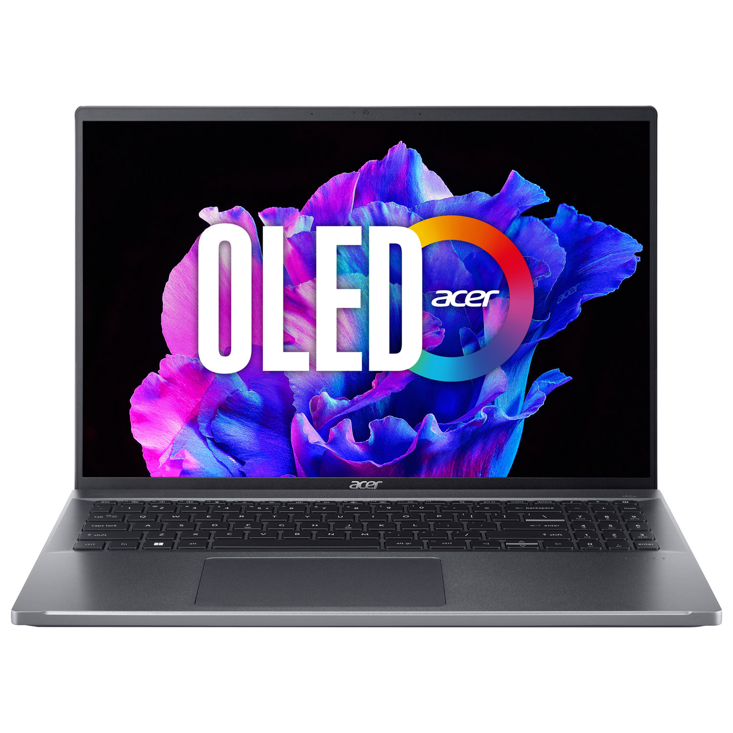 Acer Swift Go 16" OLED Laptop - Iron (Intel Core i5-13420H/512GB/16GB RAM/Windows 11 Home)