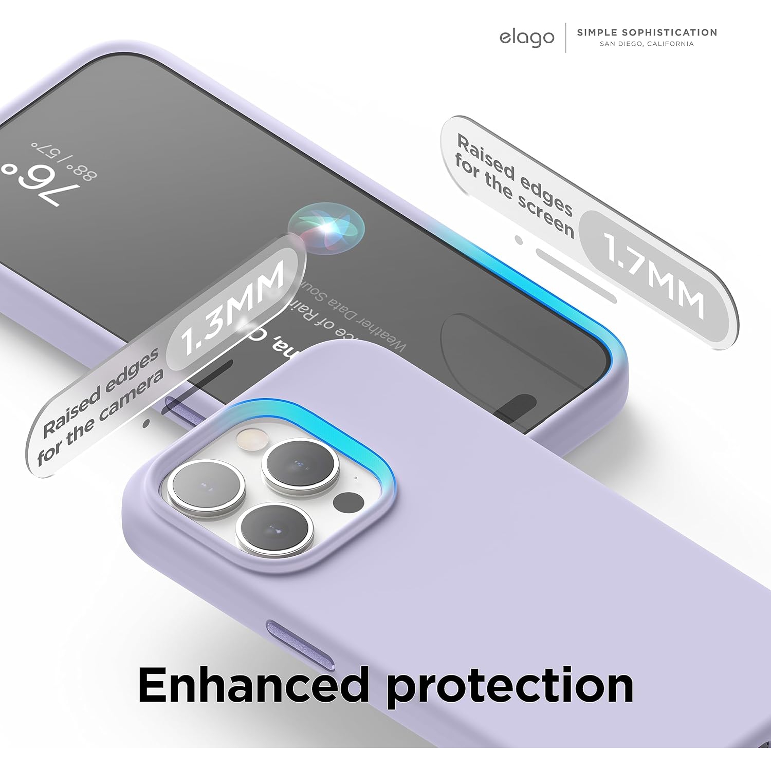 Étui en silicone magnétique elago compatible avec l'étui iPhone 15 Pro de 6,1 po compatible avec tous les accessoires MagSafe - aimants intégrés,