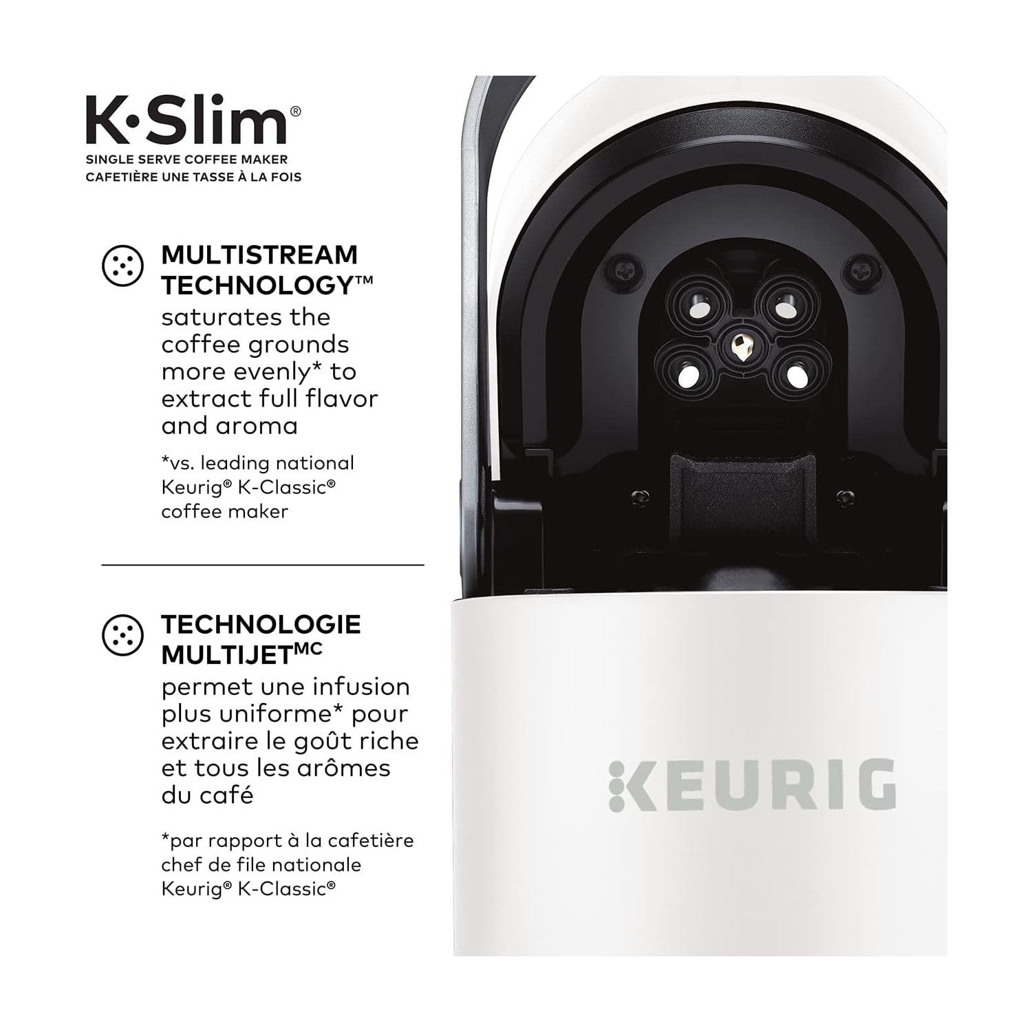 Keurig K-Slim Single Serve K-Cup Pod Coffee Maker