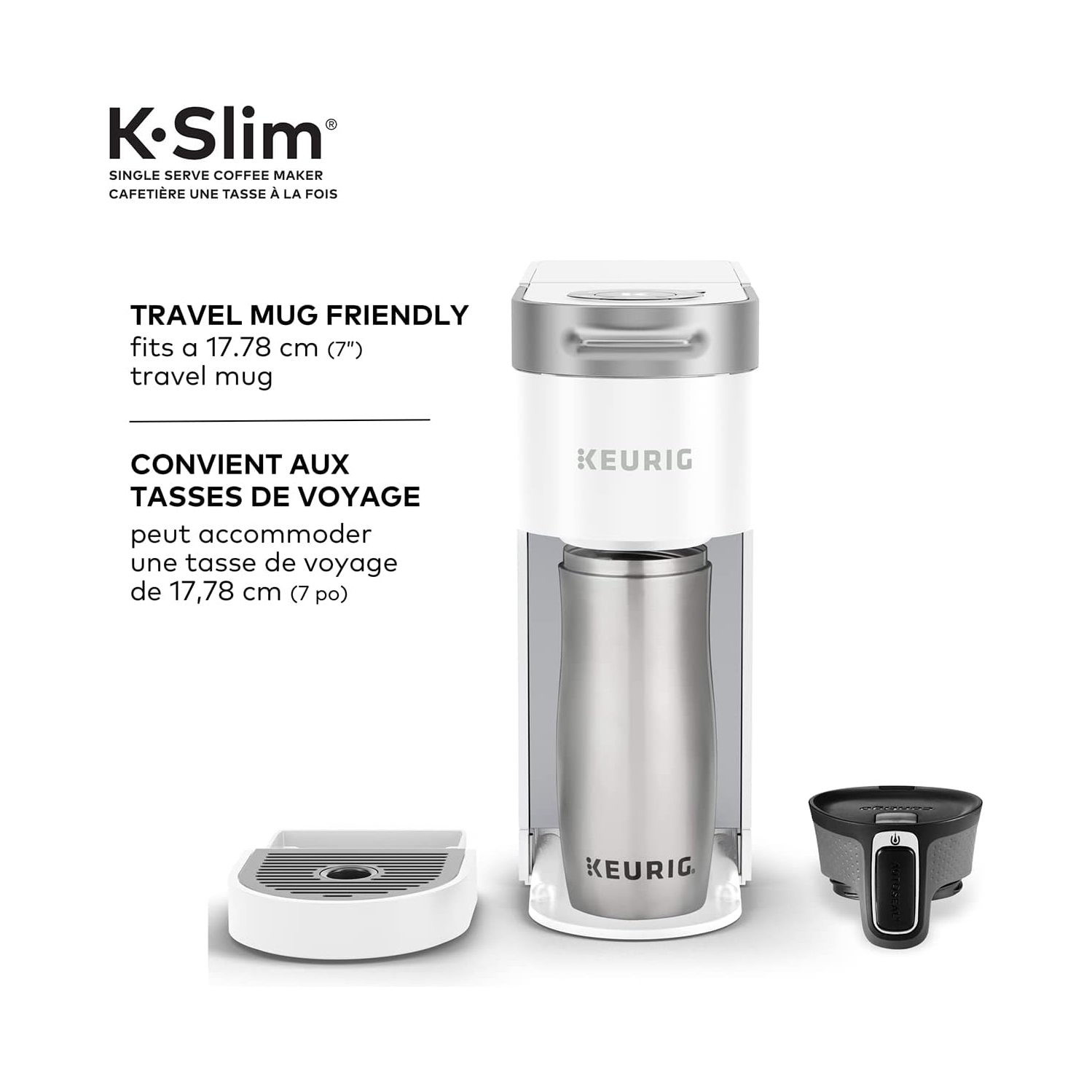 Keurig K-Slim Single Serve K-Cup Pod Coffee Maker