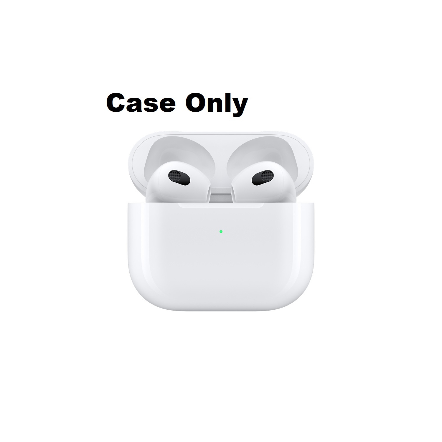 Étui de chargement d'Apple pour AirPods de 3rd génération, étui seulement - remis à neuf