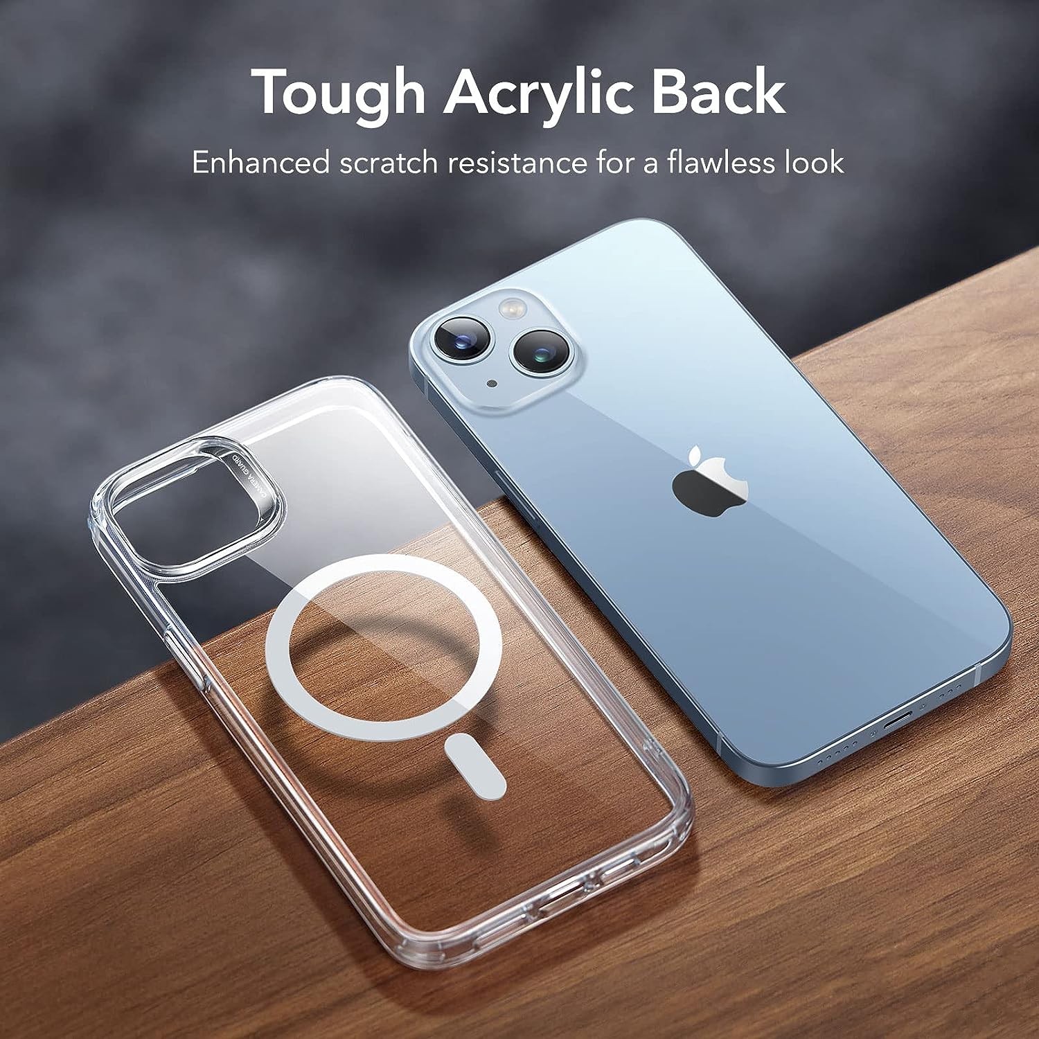 Magnetic Case for iPhone 15 PLUS, Compatible with MagSafe Wireless Charging, Shockproof Phone Bumper Cover, Anti-Scratch Clearview