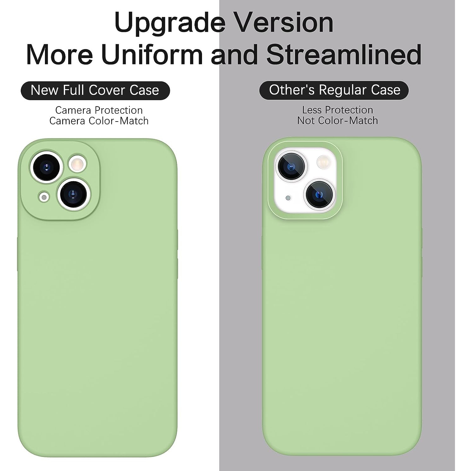 Étui protecteur mince en silicone pour iPhone 15 PLUS, étui protecteur antichoc en silicone souple, EXPÉDITION sans frais