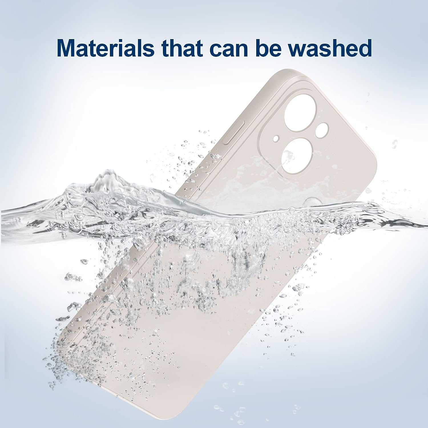 Silicone Slim Full-Body Protective Cover Case for iPhone 15, Soft Silicone Bumper Cover Shockproof Protective Anti-Scratch Case-FREE SHIPPING