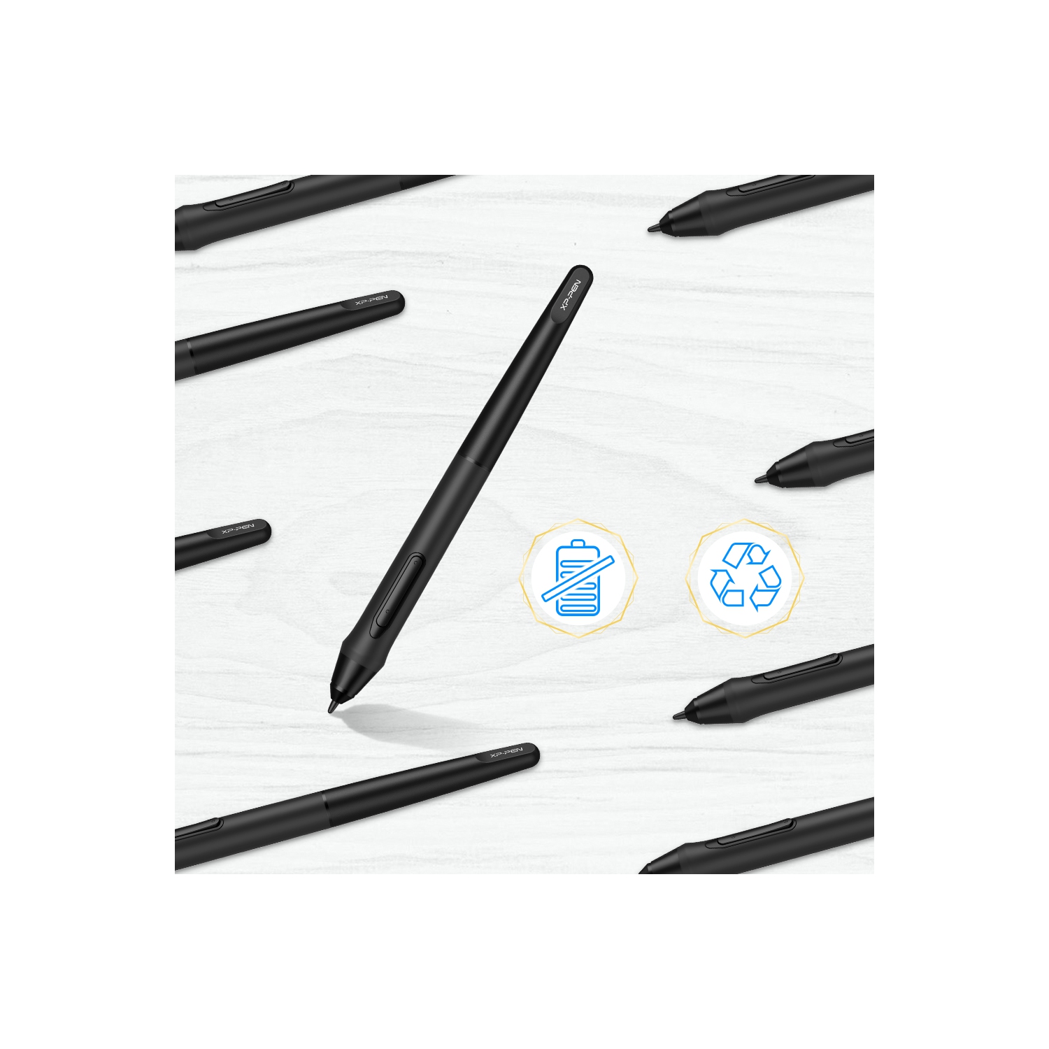 Stylet sans pile XPPen P05 - avec porte-stylet