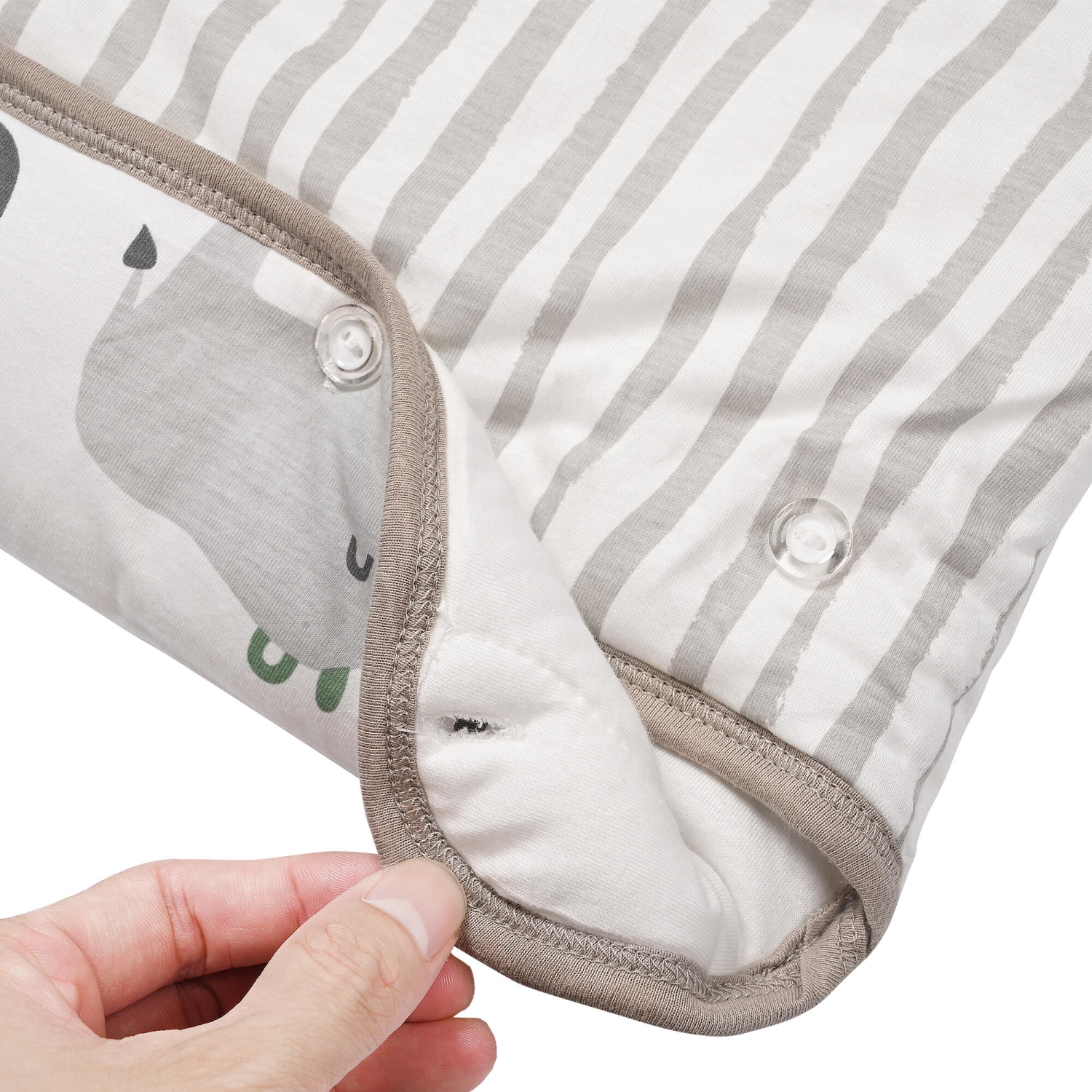 2.5 Tog Baby Sleep Sacks ,Wearable Blanket with Removable Sleeves Winter Toddlers Sleeping Bag - S Size