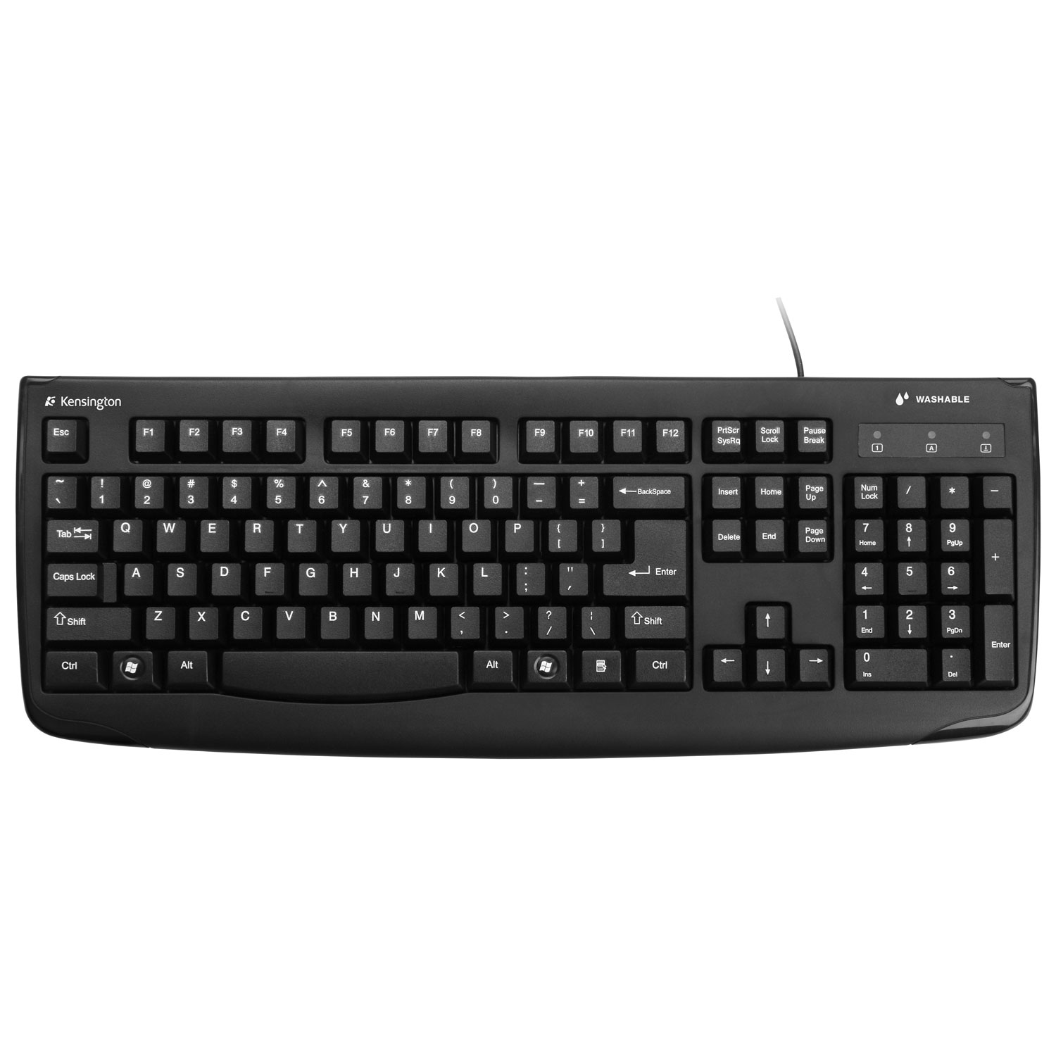 Clavier pleine grandeur lavable Pro Fit de Kensington