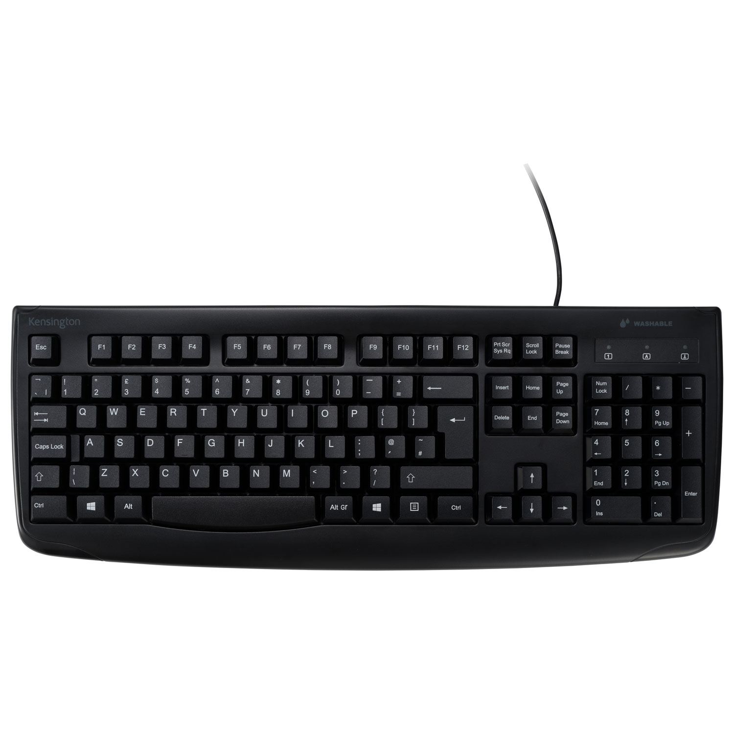 Clavier pleine grandeur lavable Pro Fit de Kensington