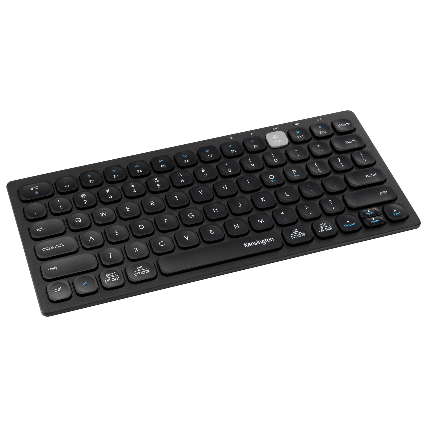 Clavier compact sans fil Bluetooth double de Kensington - Noir - Anglais