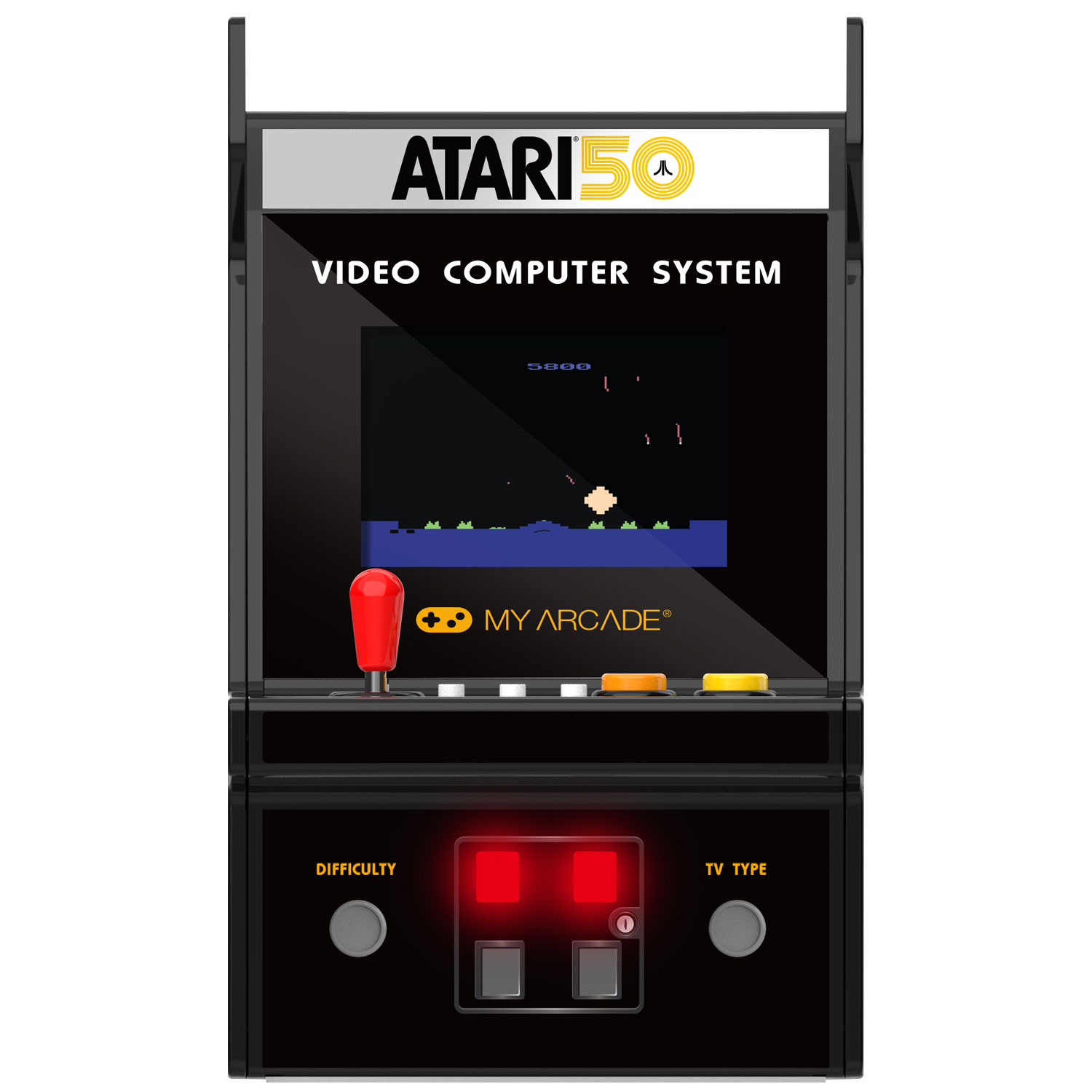 dreamGEAR My Arcade Atari 100-in-1 Micro Player Pro 6.75" Mini Arcade Machine