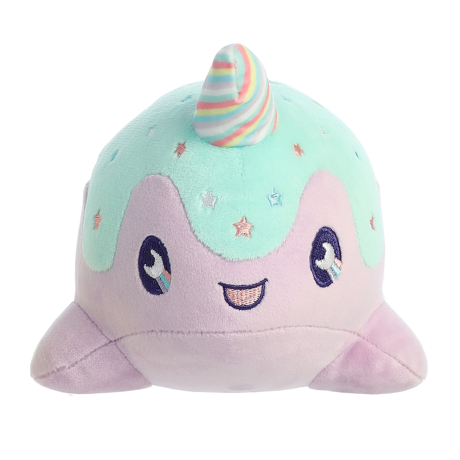 Animal en peluche violet pastel de 7 po Tasty Peach d'Aurora