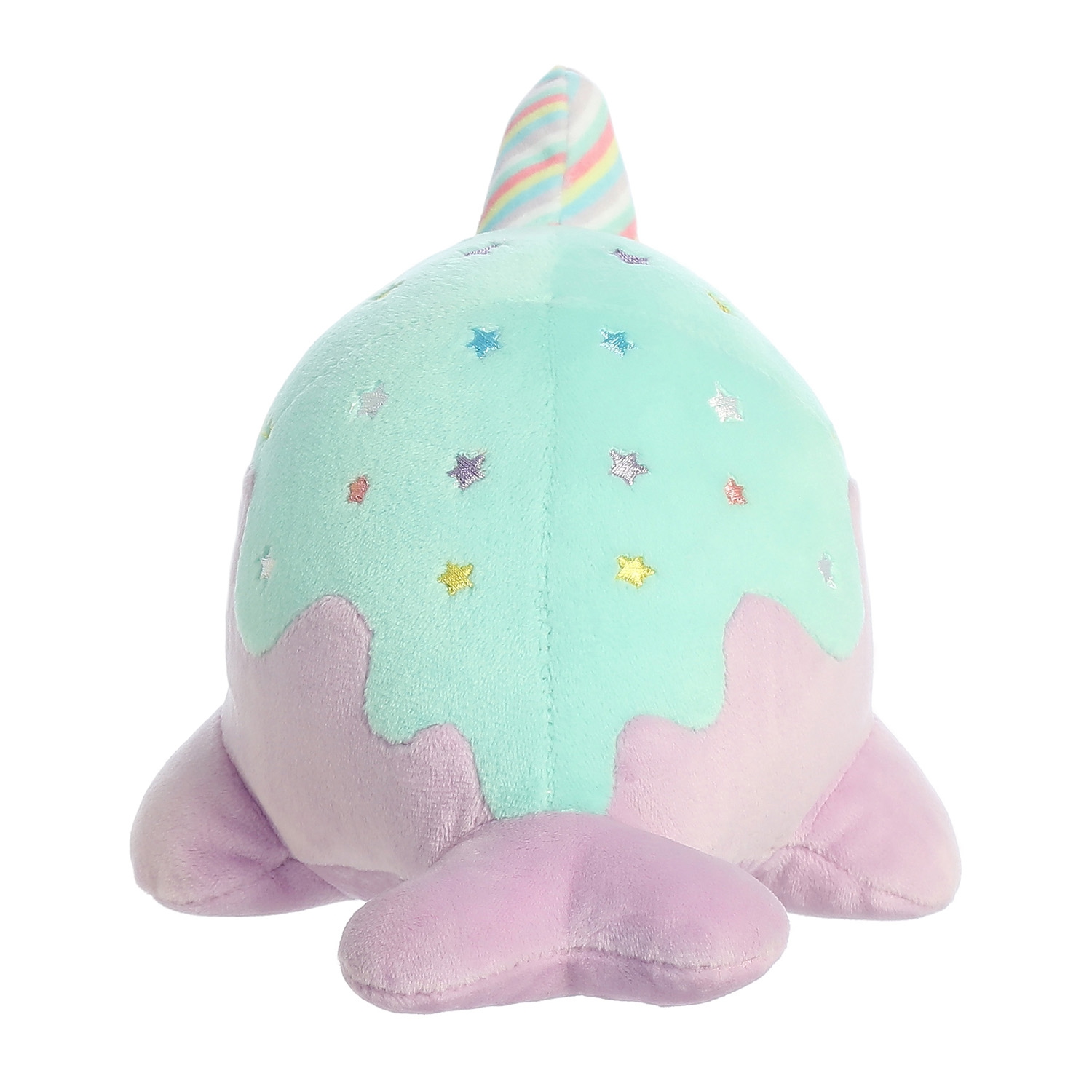 Animal en peluche violet pastel de 7 po Tasty Peach d'Aurora
