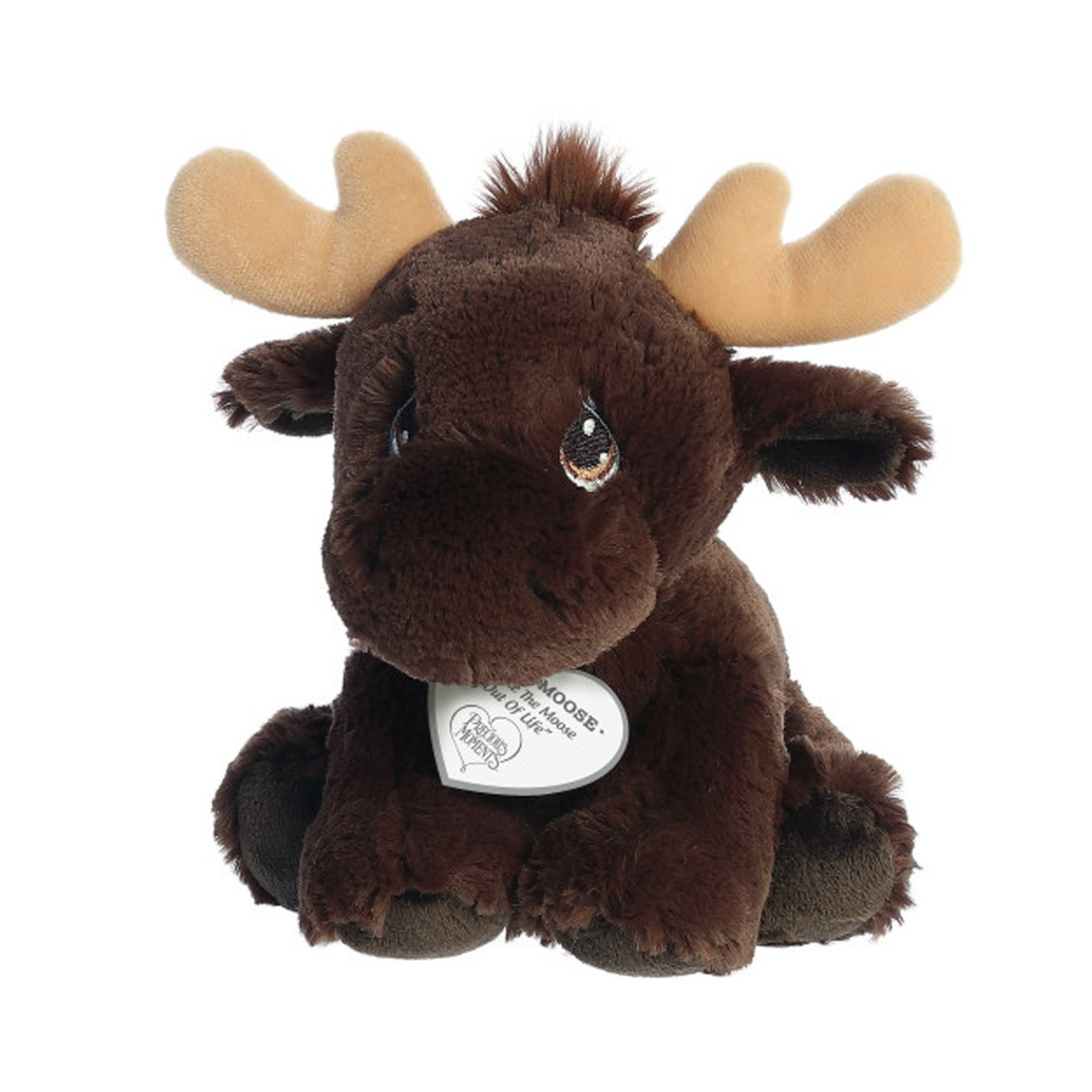 Aurora - Precious Moments - 8.5" Miles Moose Stuffed Animal