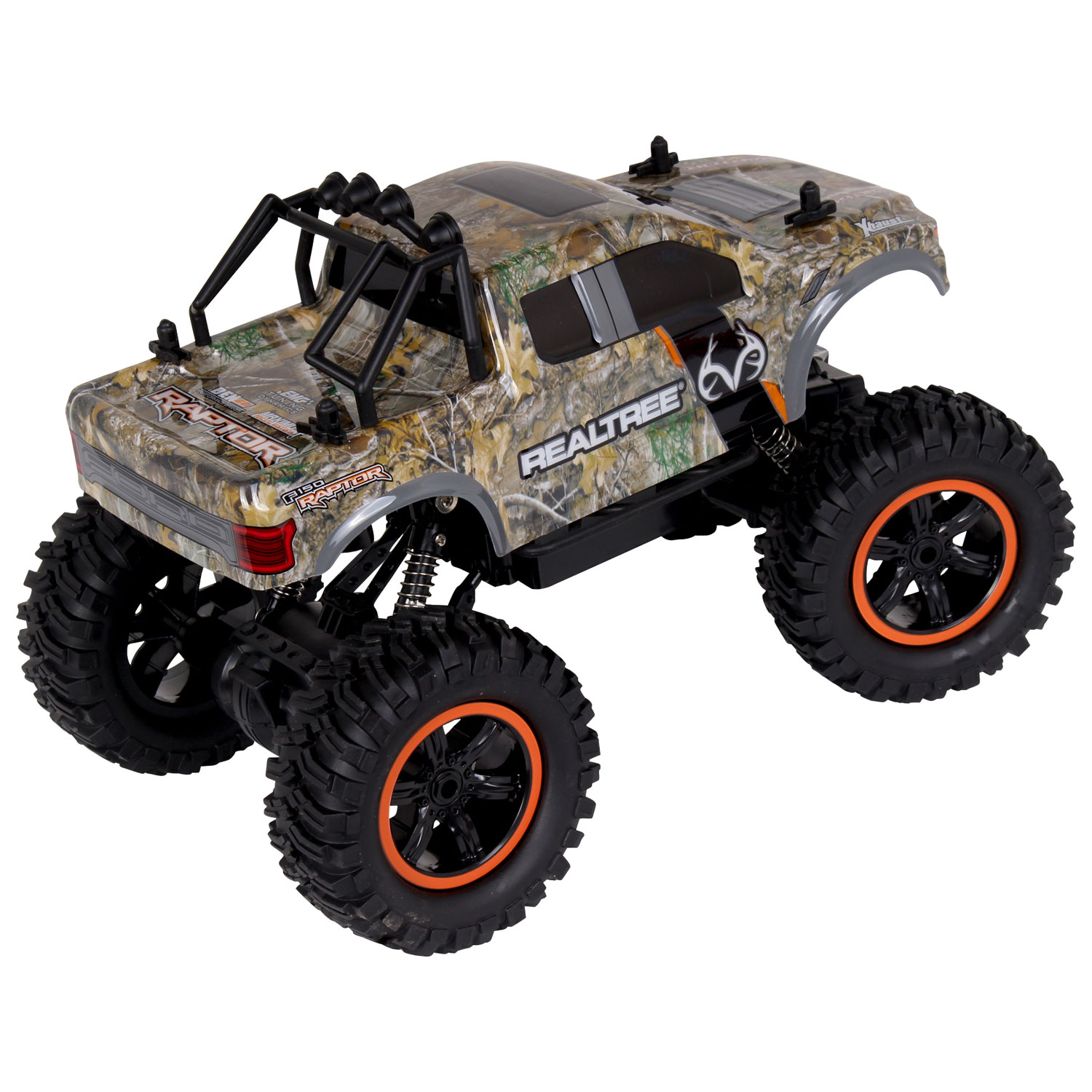 NKOK Realtree Ford F-150 Raptor RC Rock Crawler 1/14 Scale - Grey