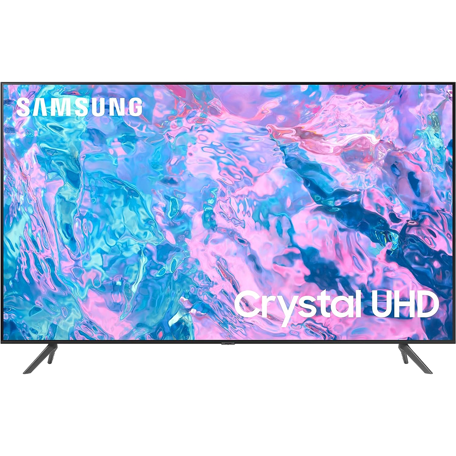 Samsung 43" 4K UHD HDR LED Tizen Smart TV (UN43CU7000FXZC) - 2023 OPEN BOX 10/10 Condition With 1 Year DC Canada Warranty