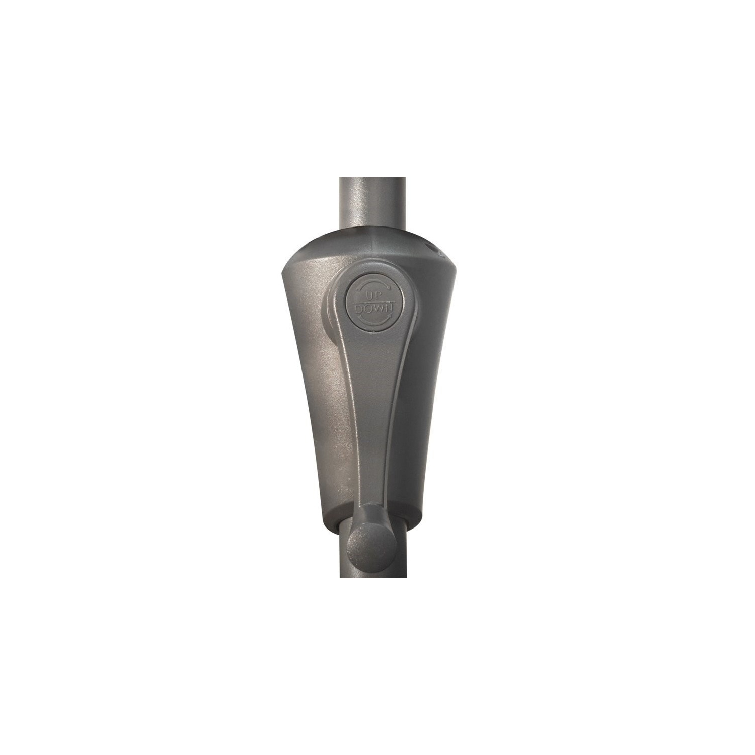 CorLiving 6.5 ft. Square Patio Umbrella - Black